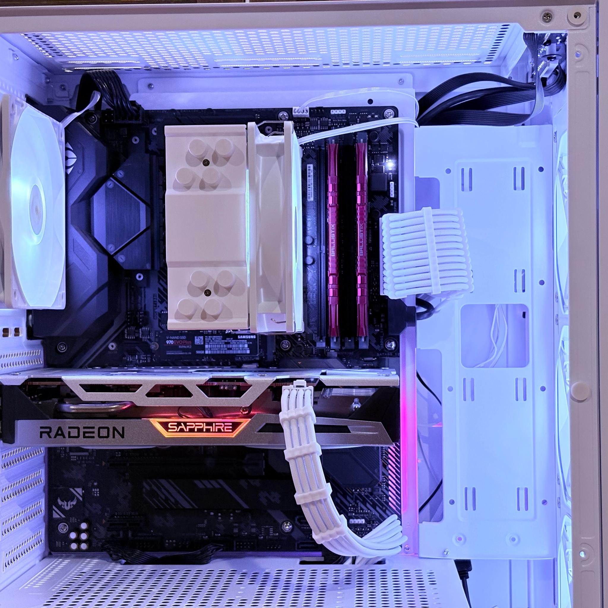 ⚪️⚪️ | Ryzen 5 + RX 6600 XT 8GB | WiFi + BT