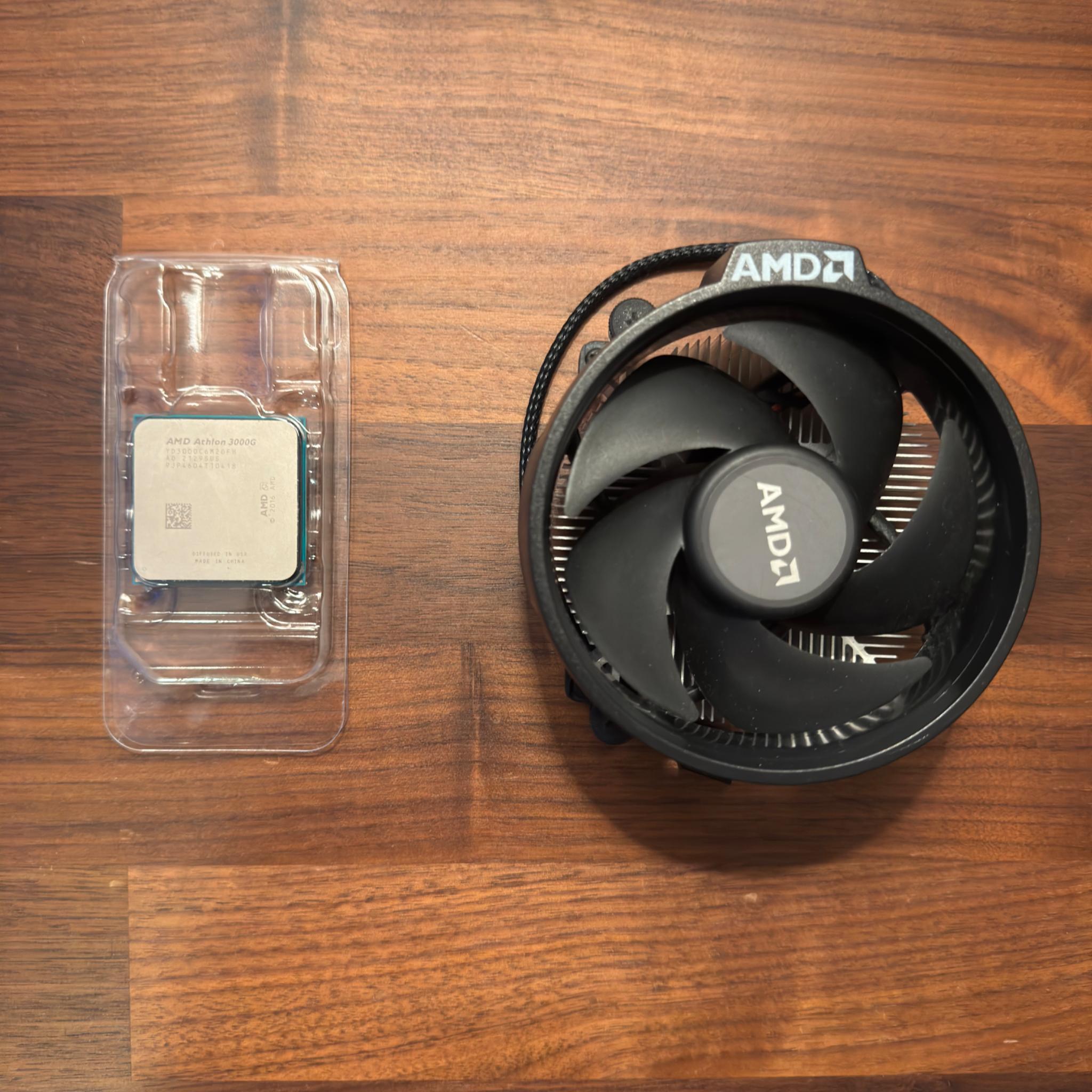 AMD Athlon 3000G (2 Cores, 4 Threads, AM4)