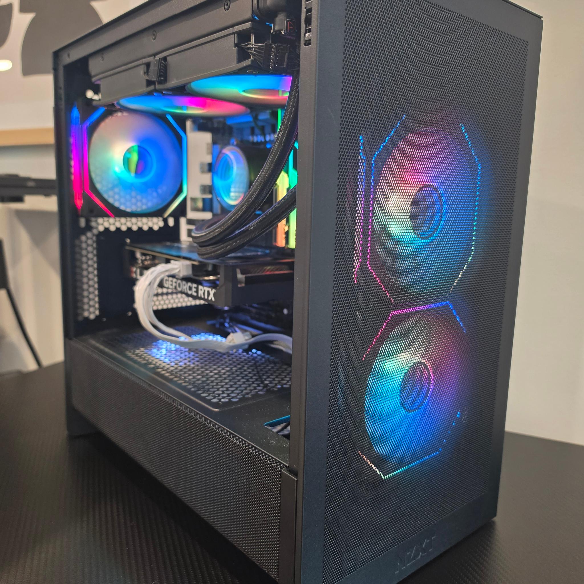 RTX 4060 RGB Gaming PC – i5-12400F, 16GB RAM, AIO Cooled, H5 Flow