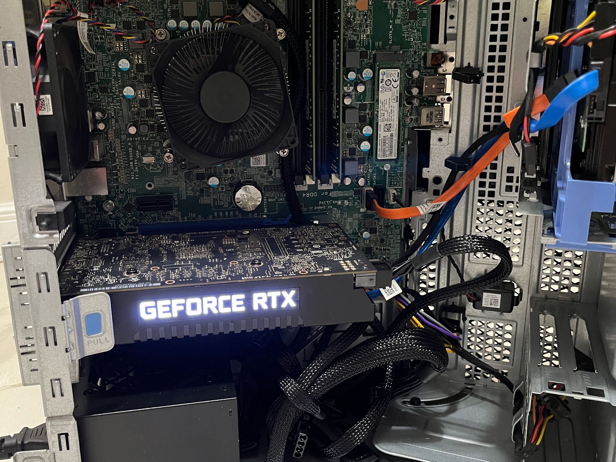 NVIDIA RTX 2060 SUPER, Intel i7-6700, 16GB RAM, 750GB Storage - Dell Modded Gaming PC w/ Wi-Fi & BT
