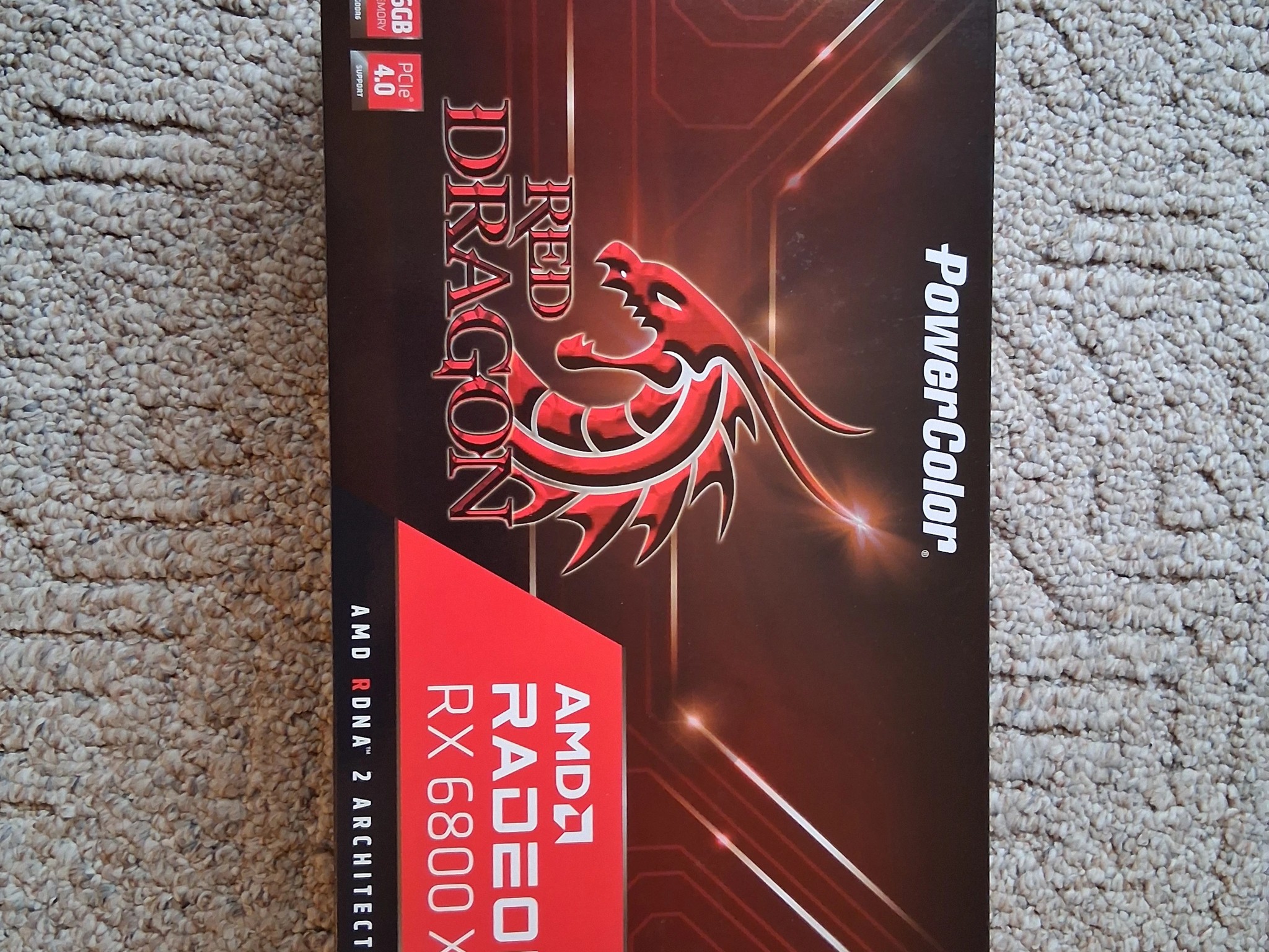 RX6800XT powercolor