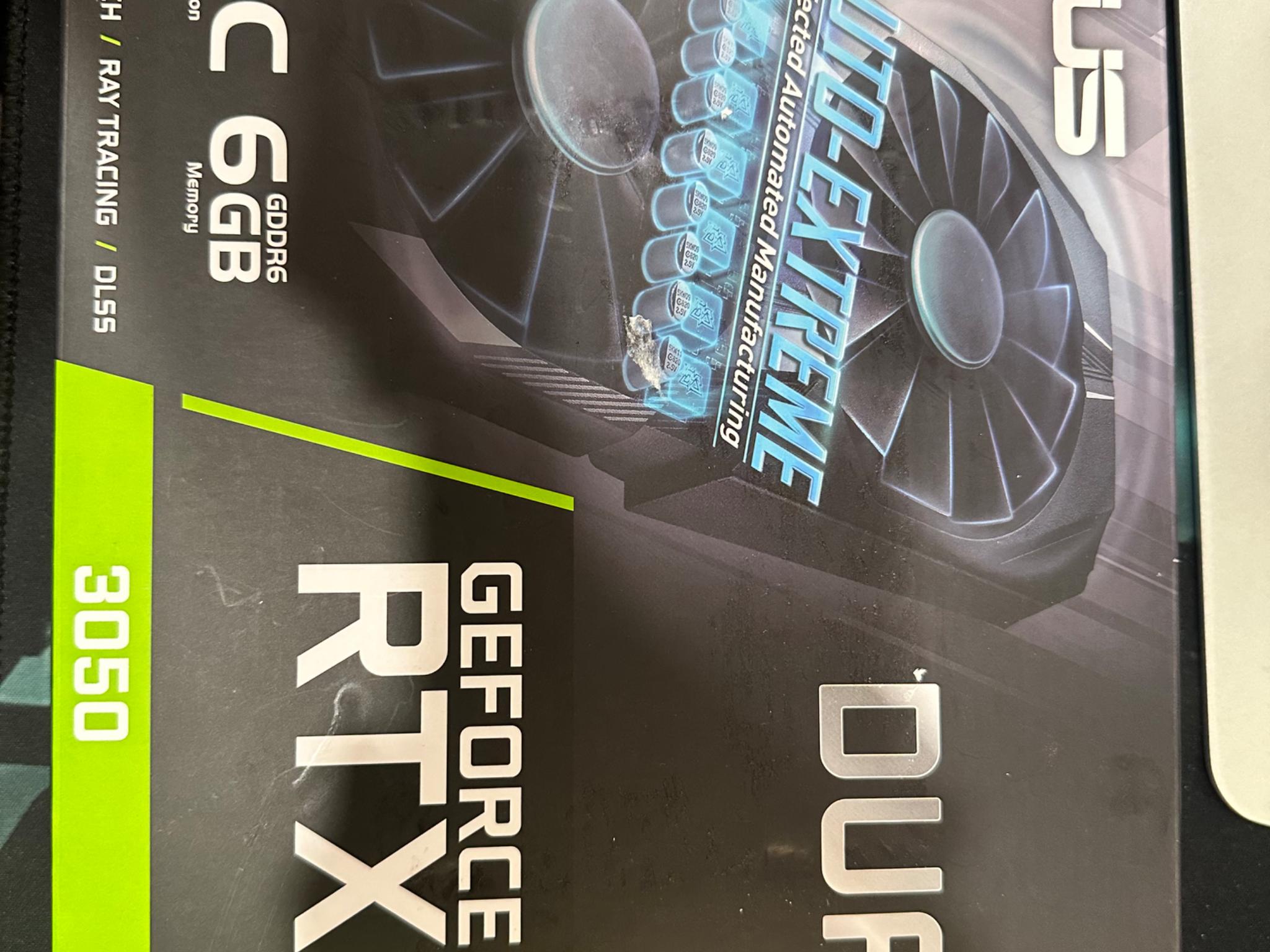 ASUS Dual NVIDIA GeForce RTX 3050 6GB OC Edition Gaming Graphics Card