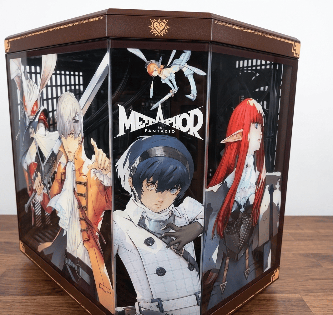 Metaphor Re:Fantazio Hyte Y70 + No Compromise Gaming Beast 9070XT 7600X3D 32GB DDR5 2TB NVMe