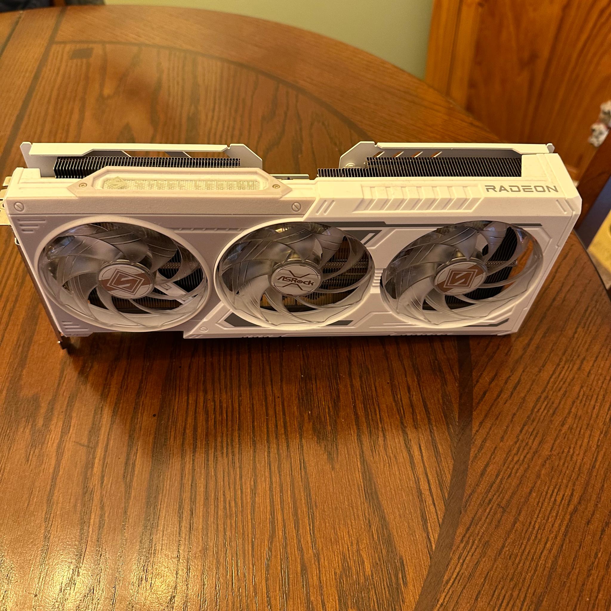 ASRock AMD Radeon RX 9060 XT Steel Legend OC 16GB GDDR6 PCIe 5 GPU Graphics Card