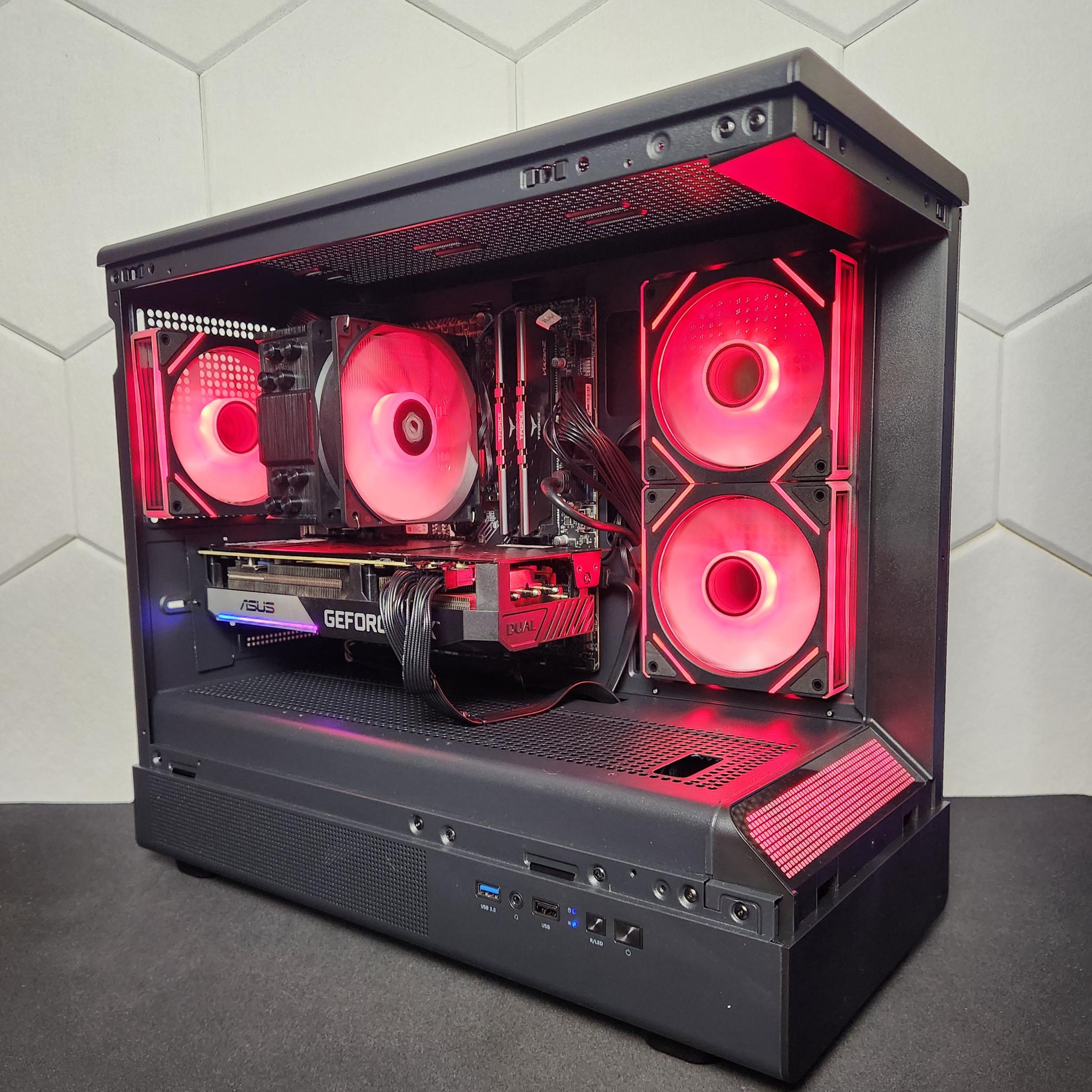 RTX 3070 | Intel I5-12400F | 16GB DDR4 | 1.25TB SSD+HDD | WIFI+BT "Night Runner"