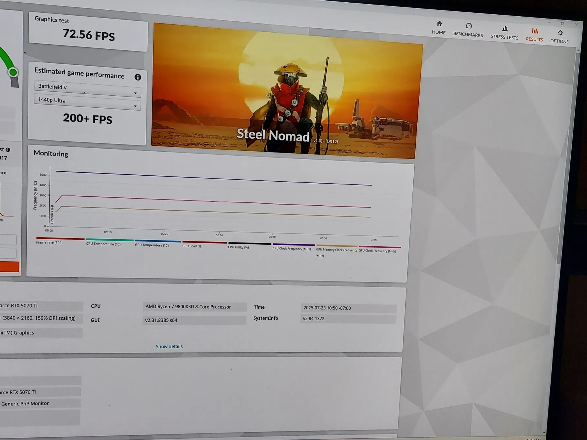 9800X3D/RTX 5070TI SUPREME GAMING