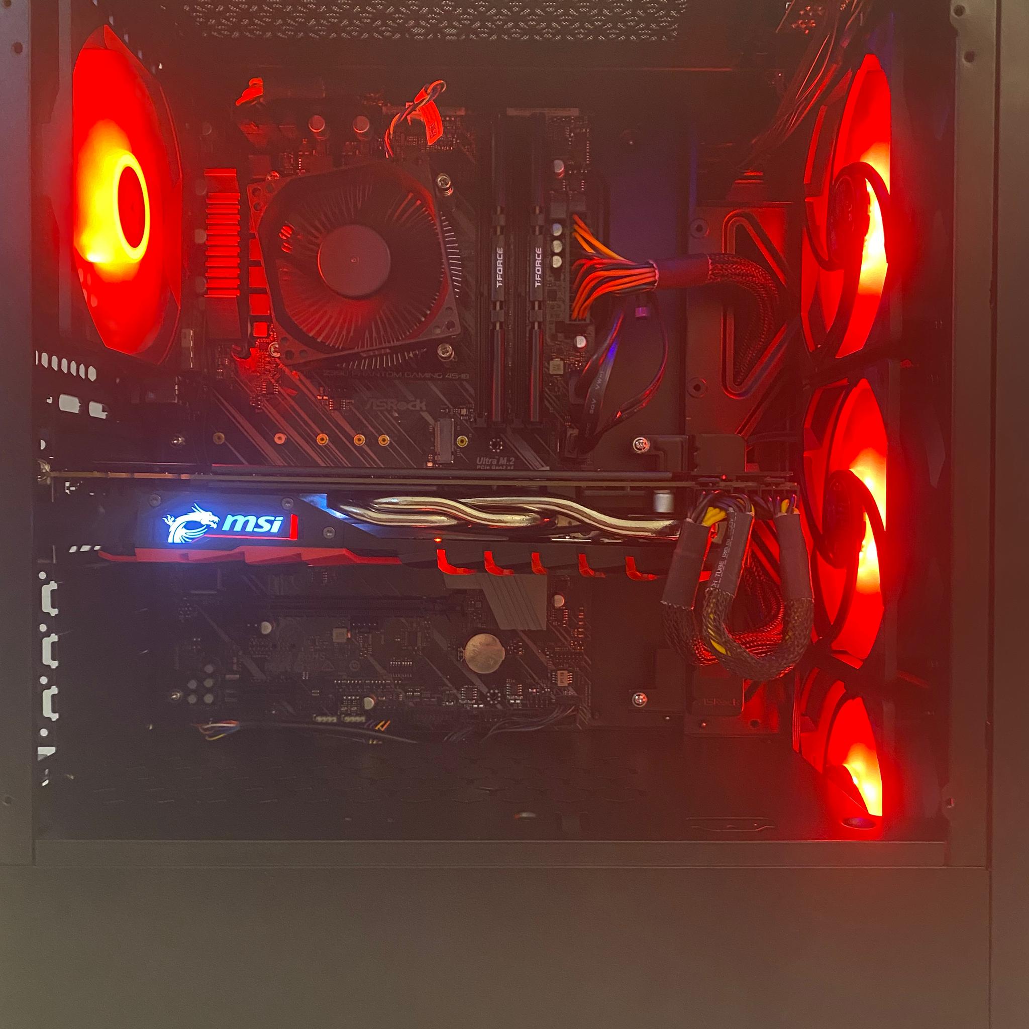 Gaming PC - GTX 1070, Intel i3 8100, 512 SSD, HDD, 16GB DDR4, Windows 10