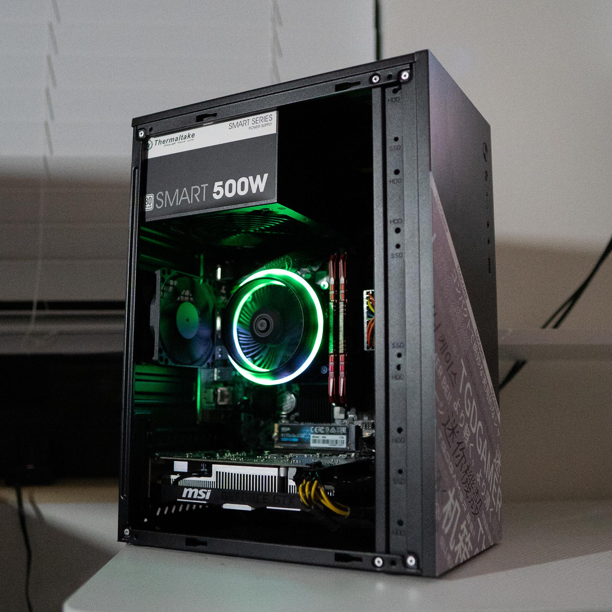 🩸🩸 | GTX 1650 | INTEL i3 8100 | 16GB DDR4 RAM | 1TB NVME SSD | Ruby Rocket 2.0