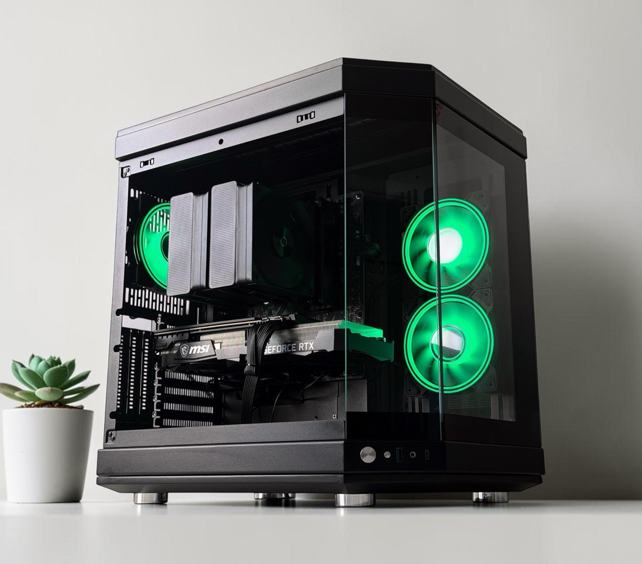 💚🖤1080P/1440 Gaming PC🌲Nvidia RTX 3070 8GB🌲 AMD Ryzen 7 3700X🌲 16GB DDR4🌲 1TB