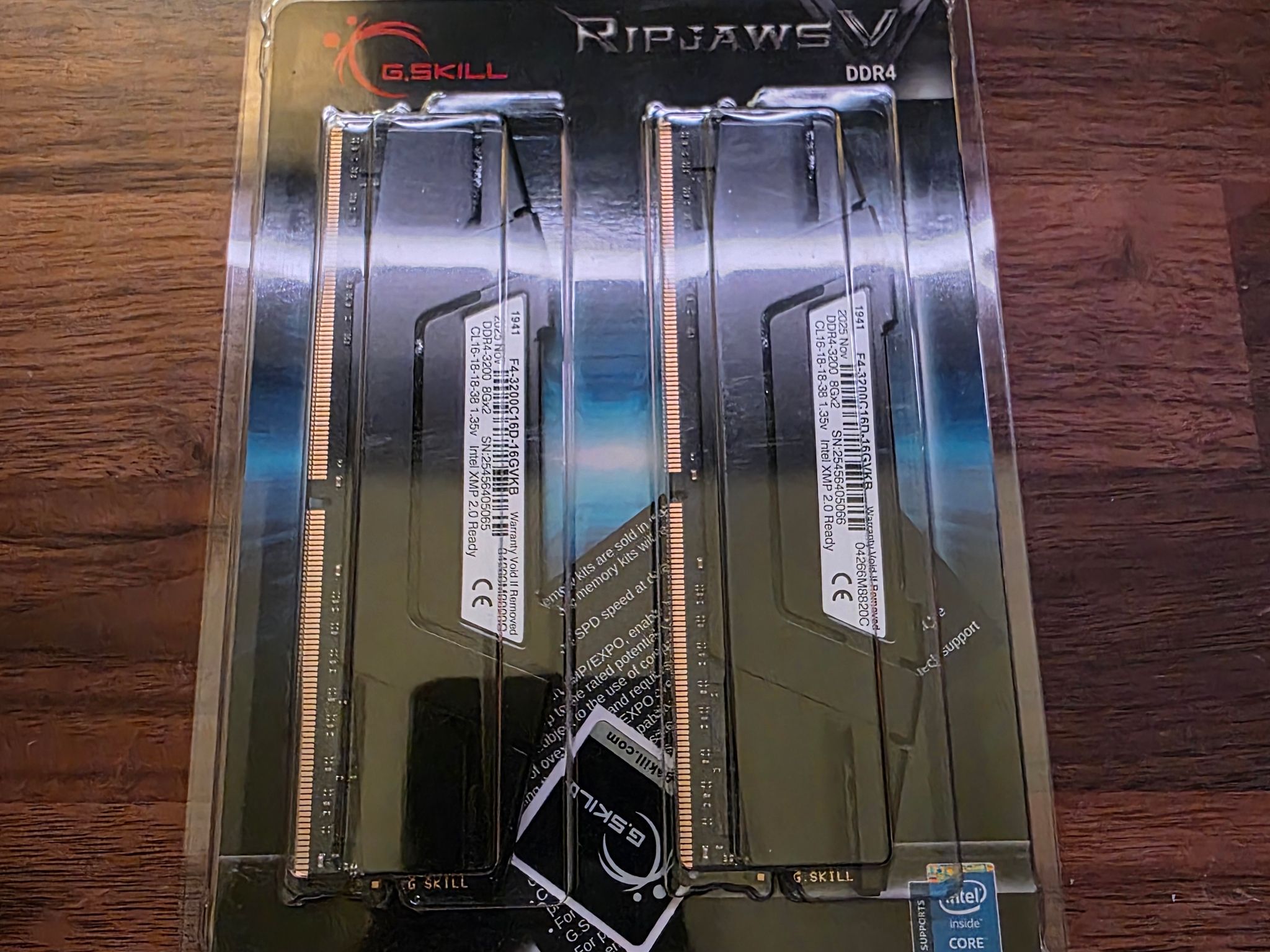 G. SKILL 16 GB DDR4 RAM