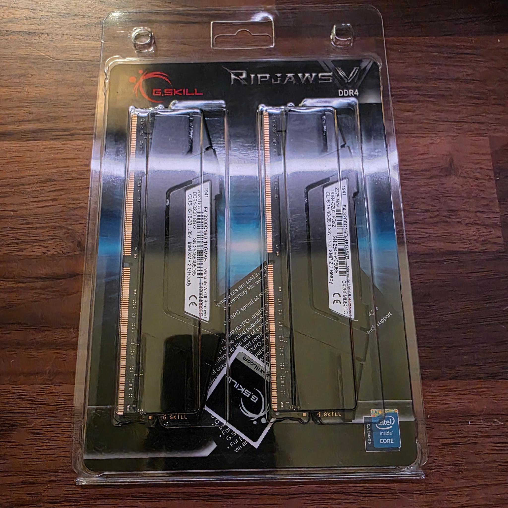 G. SKILL 16 GB DDR4 RAM