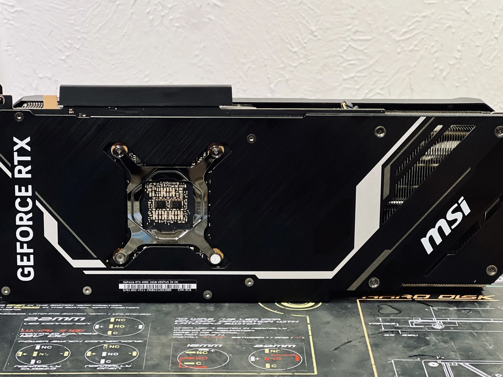 MSI RTX 4080 Ventus 3X OC - new, open box
