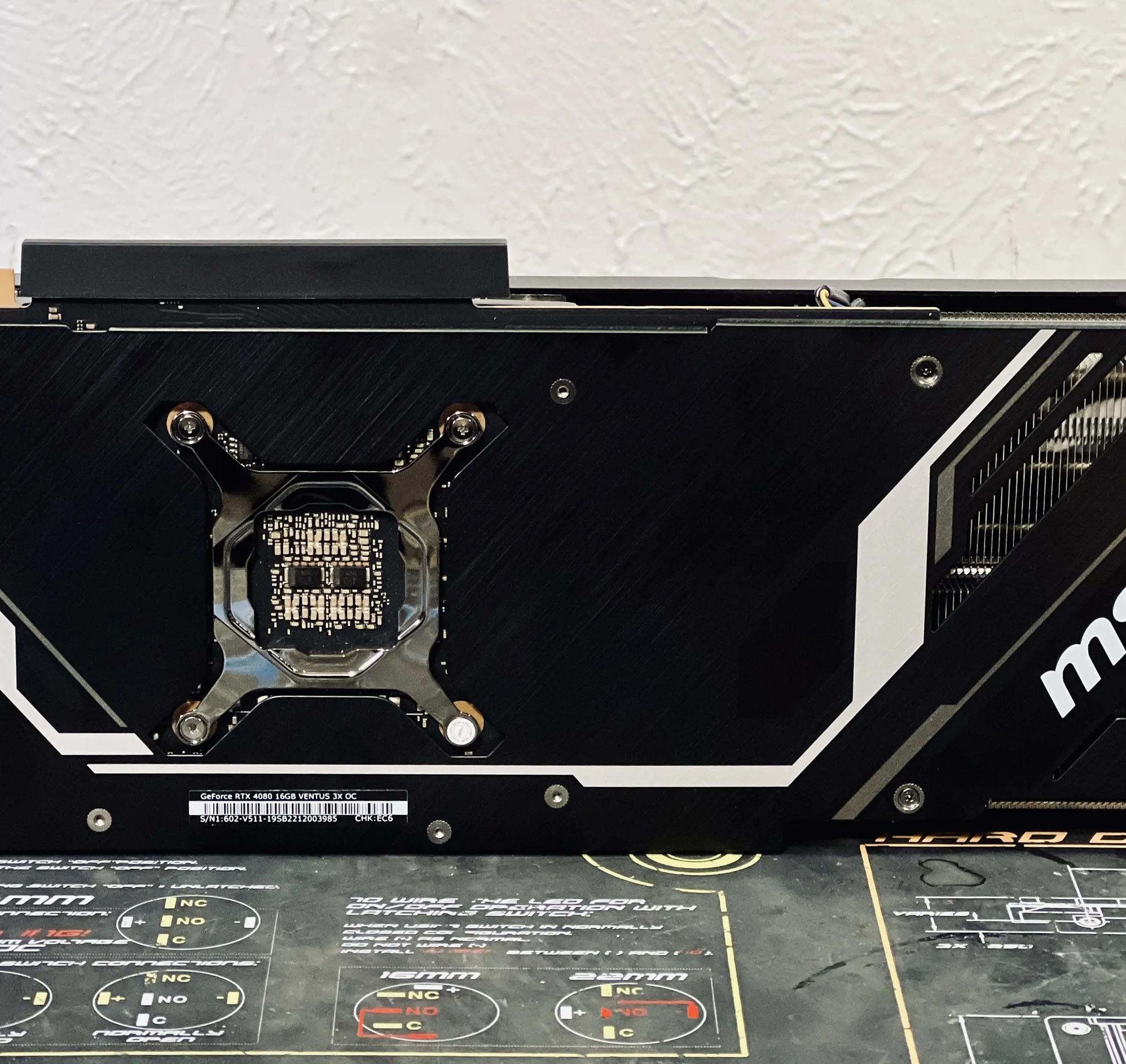 MSI RTX 4080 Ventus 3X OC - new, open box