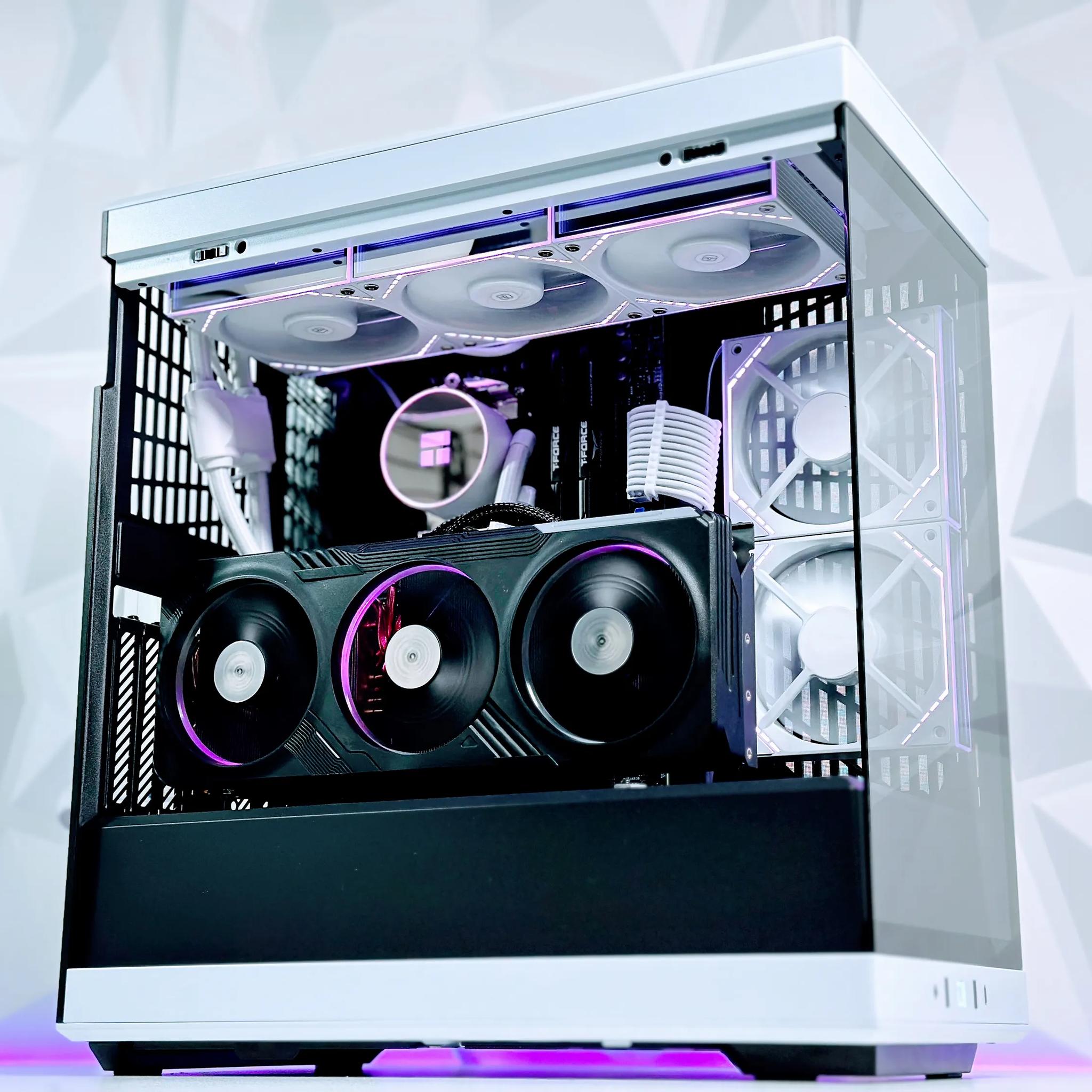 🏅🏆||Liquid Cooled Gaming PC⚡Nvidia RTX 4070 Ti 12GB⚡ AMD Ryzen 7 7700X⚡32GB DDR5⚡ 1TB NVME