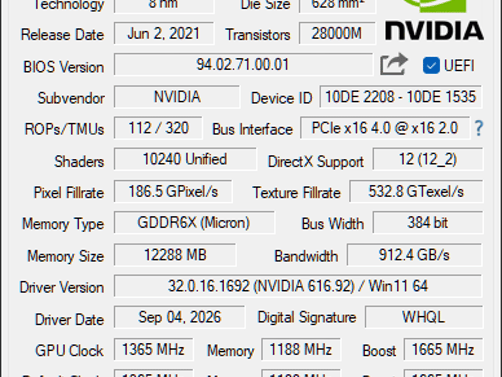 NVIDIA Founders Edition GeForce RTX 3080 Ti