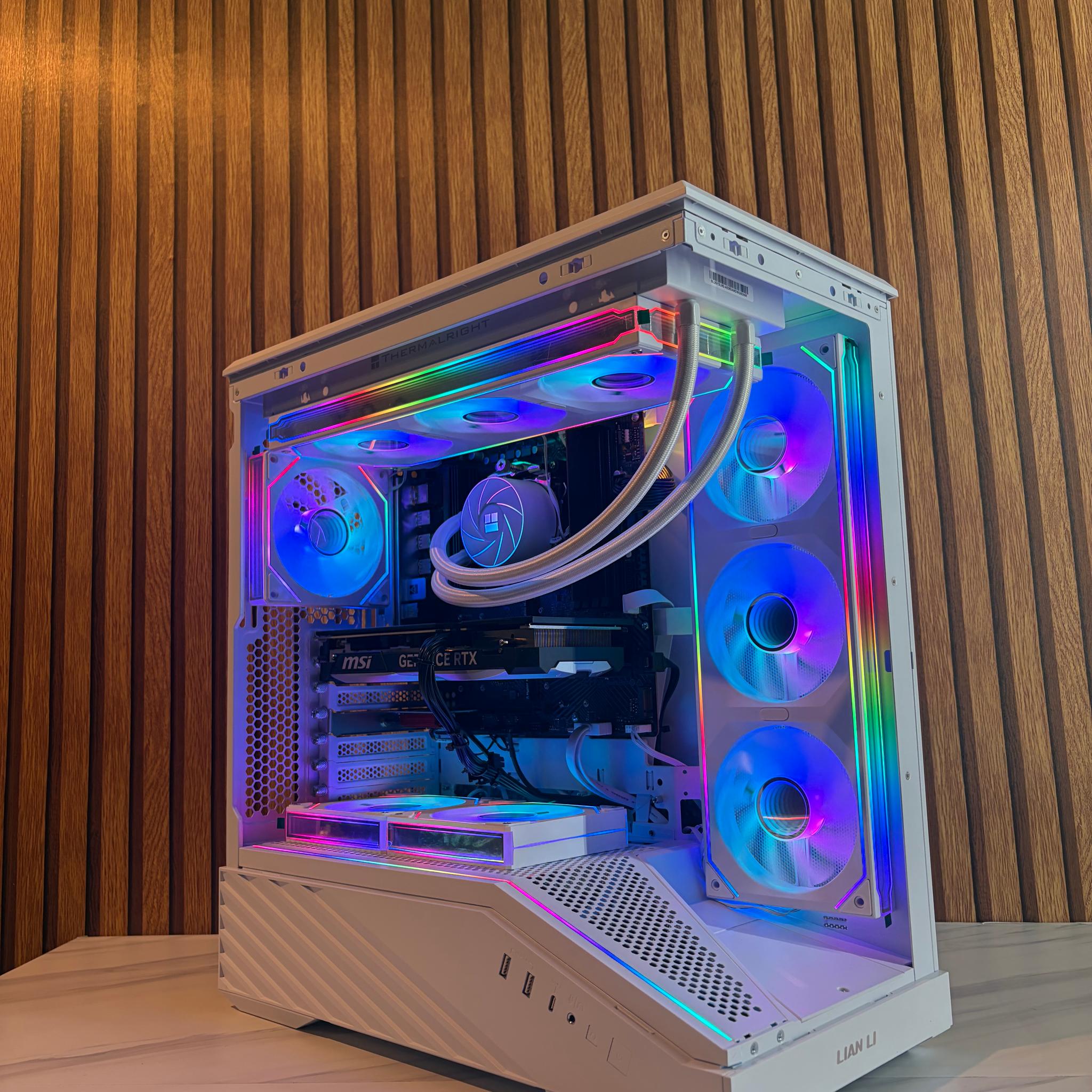 RTX 4070 | RYZEN 5 9600X | 16GB DDR5 | 1TB NVME | 650W | 360MM AIO | Windows 11 pro