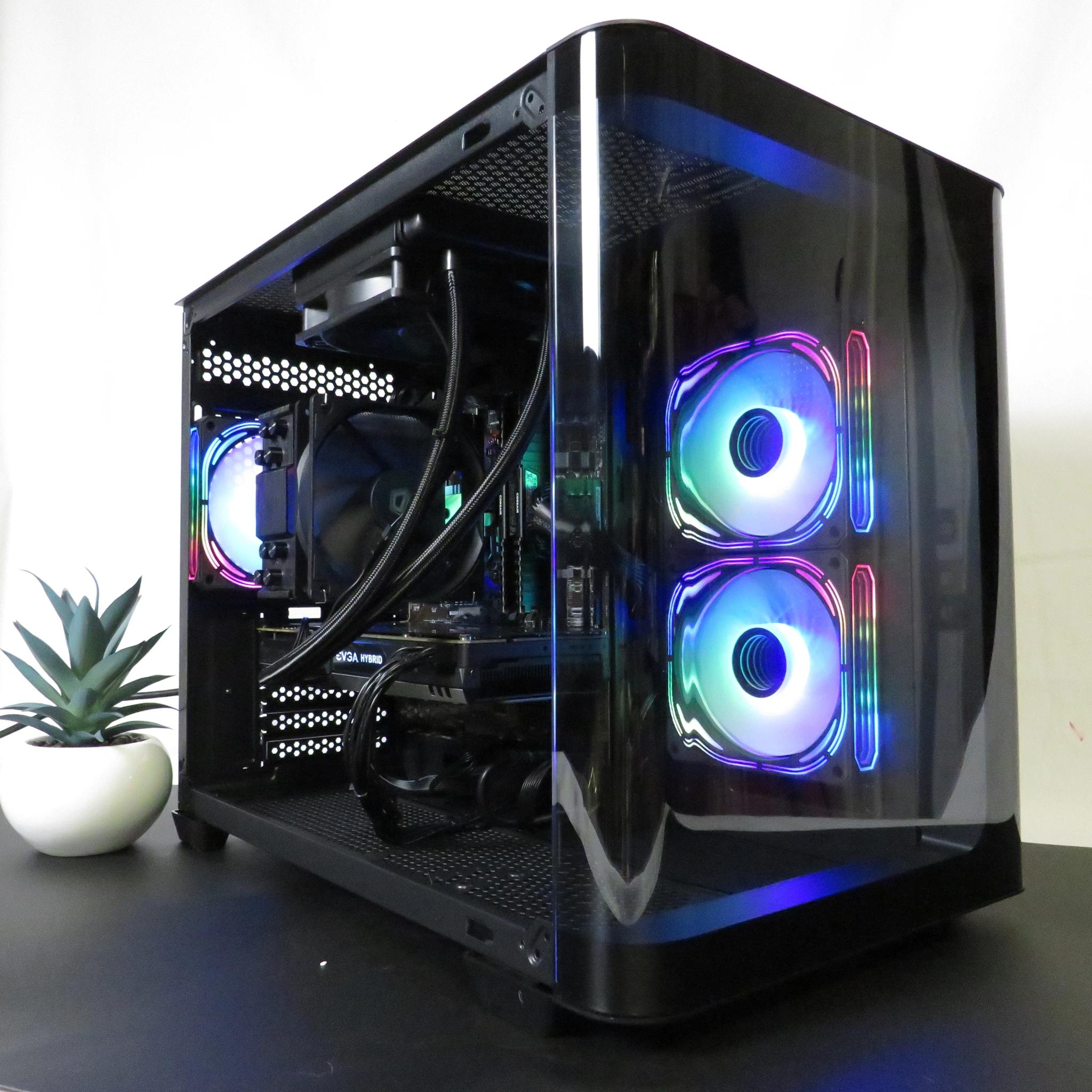 Water cooled GPU! Ryzen 5 3600 + EVGA Hybrid GTX 1080 + 16 GB DDR4 + 1TB NVME