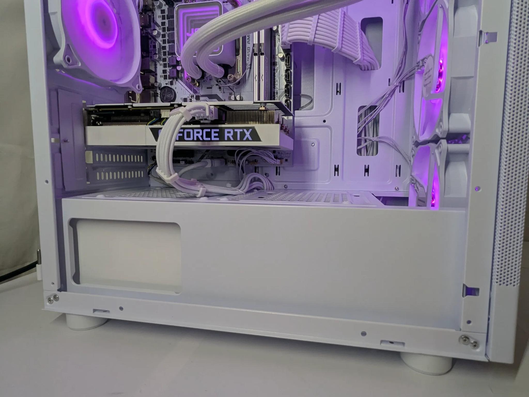 🔥 Whiteout Gaming Beast – RTX 3060Ti | 16GB DDR4 | 240mm AIO 🔥