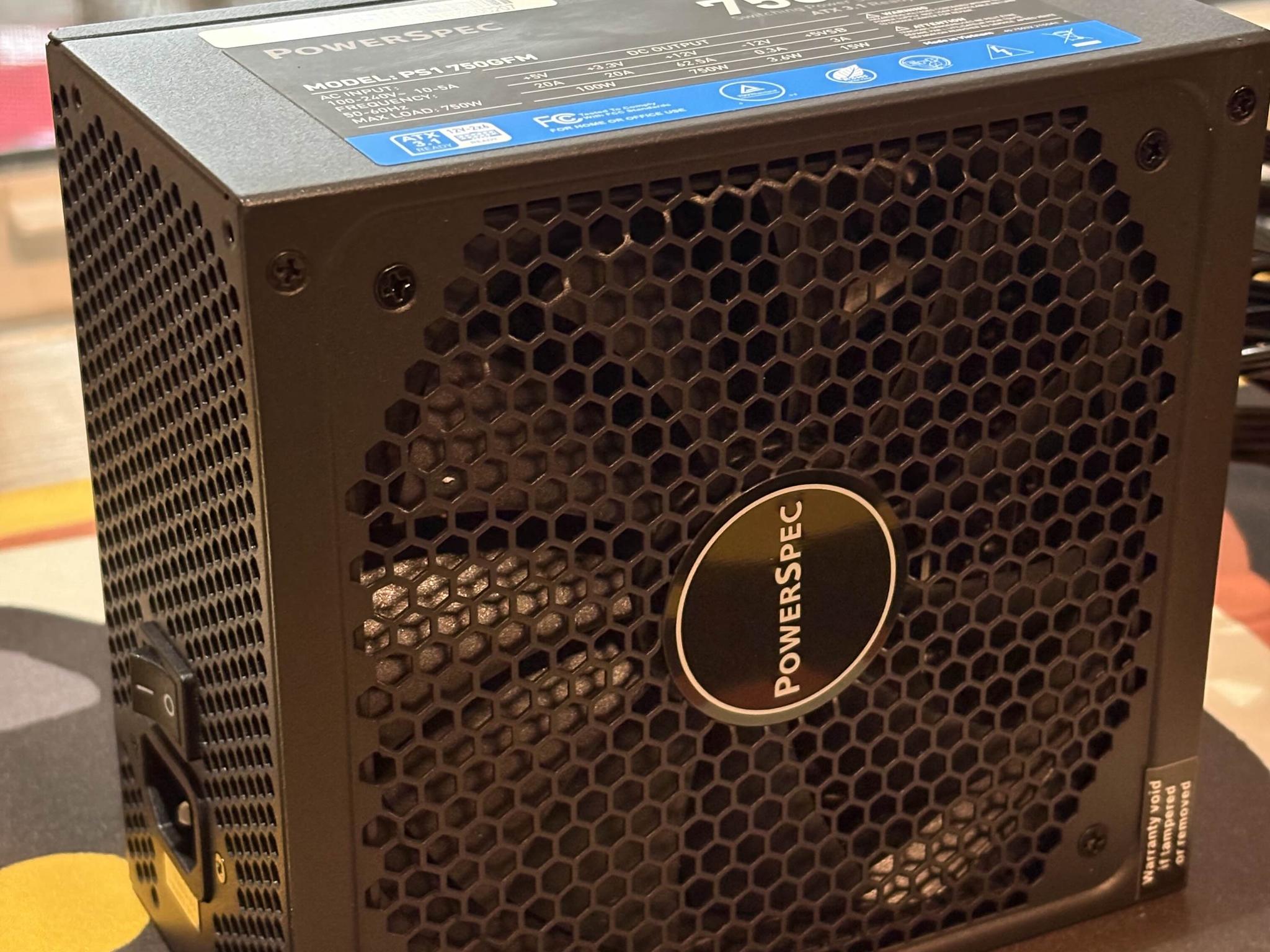 Powerspec 750W Gold Fully Modular