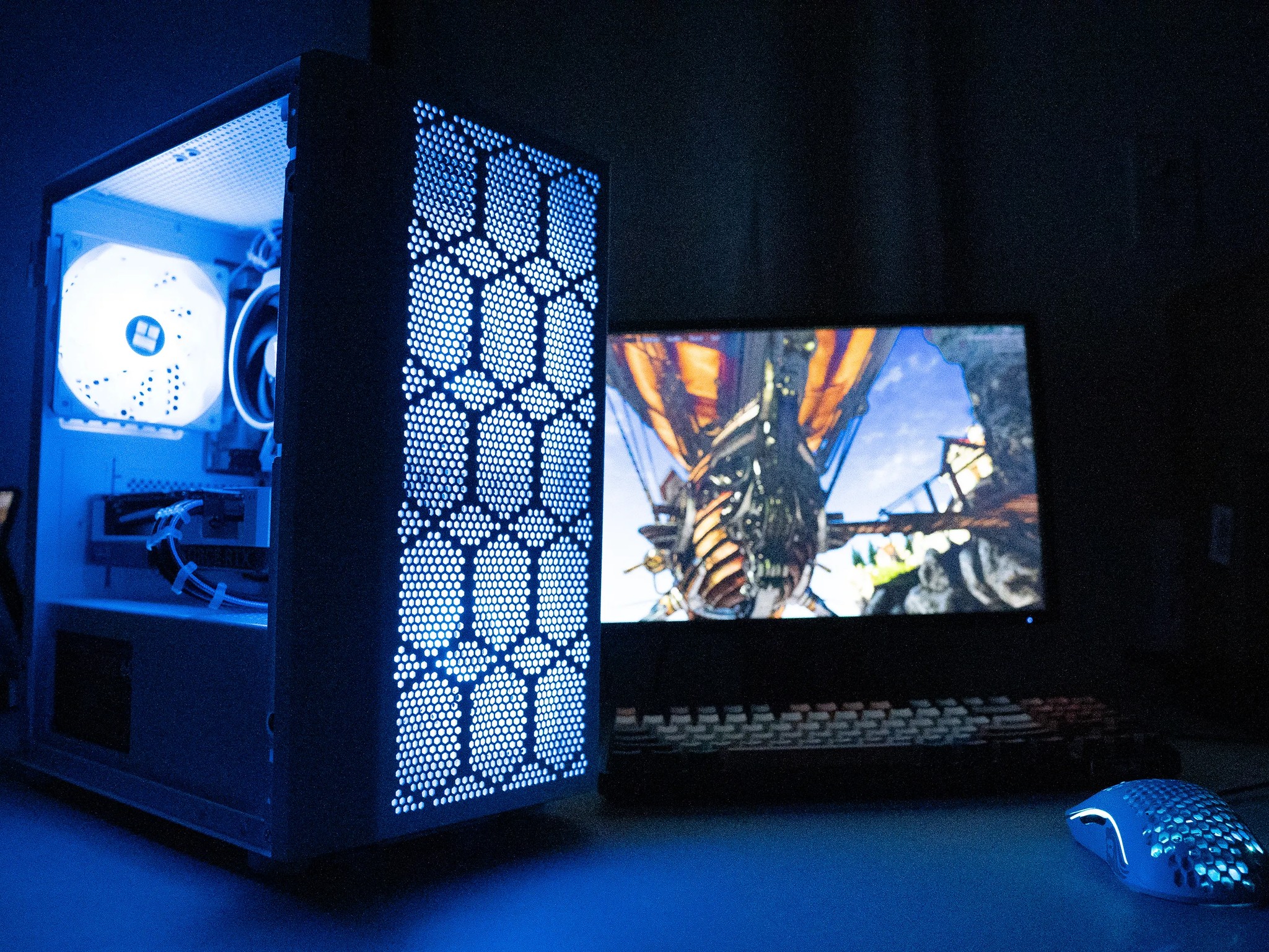 ❄️🌨 | ASUS RTX 4060 | RYZEN 5 5500 | 16GB DDR4 RAM | 1TB | Arctic Freeze 4.0