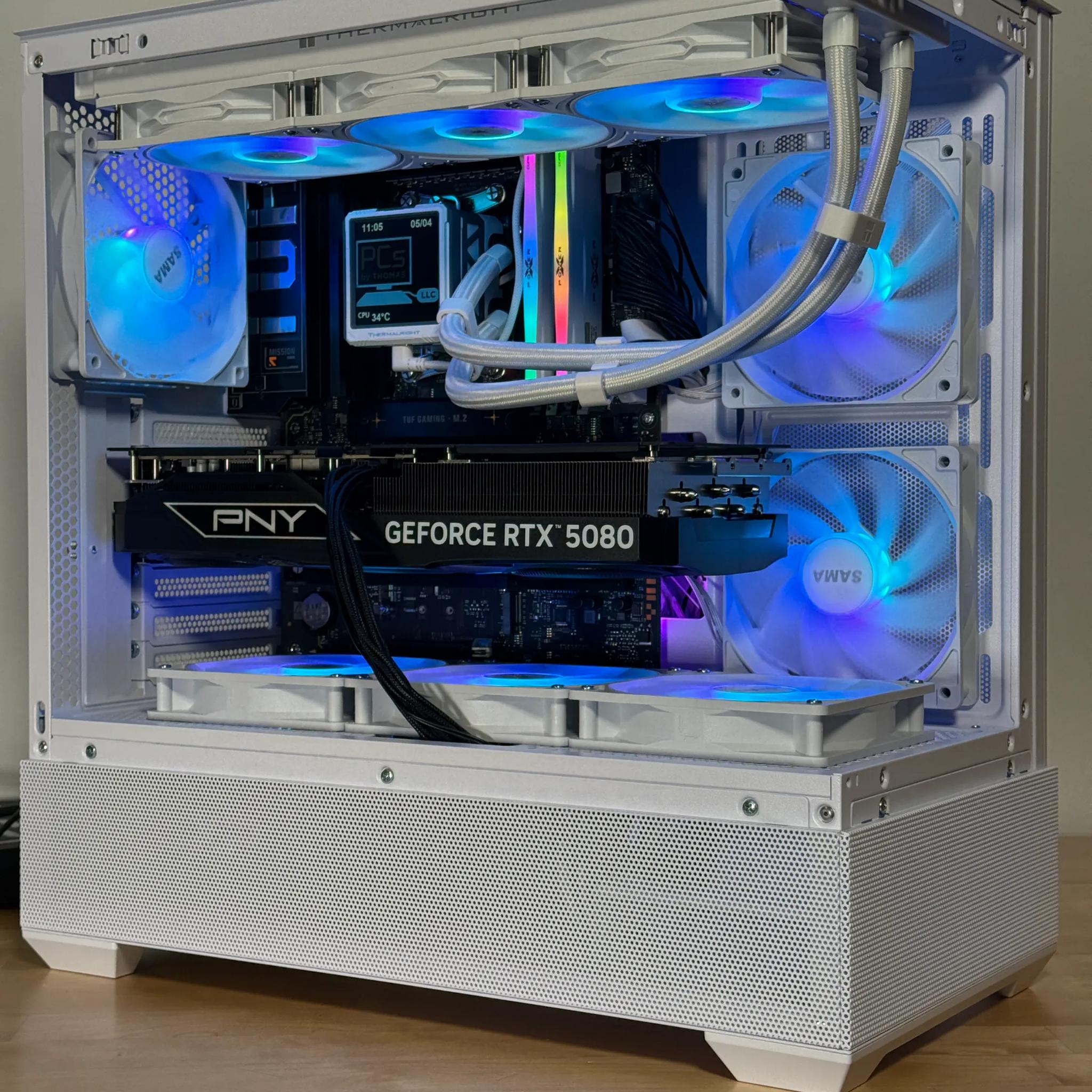 RTX 5080 Ryzen 9950x Workstation Powerhouse