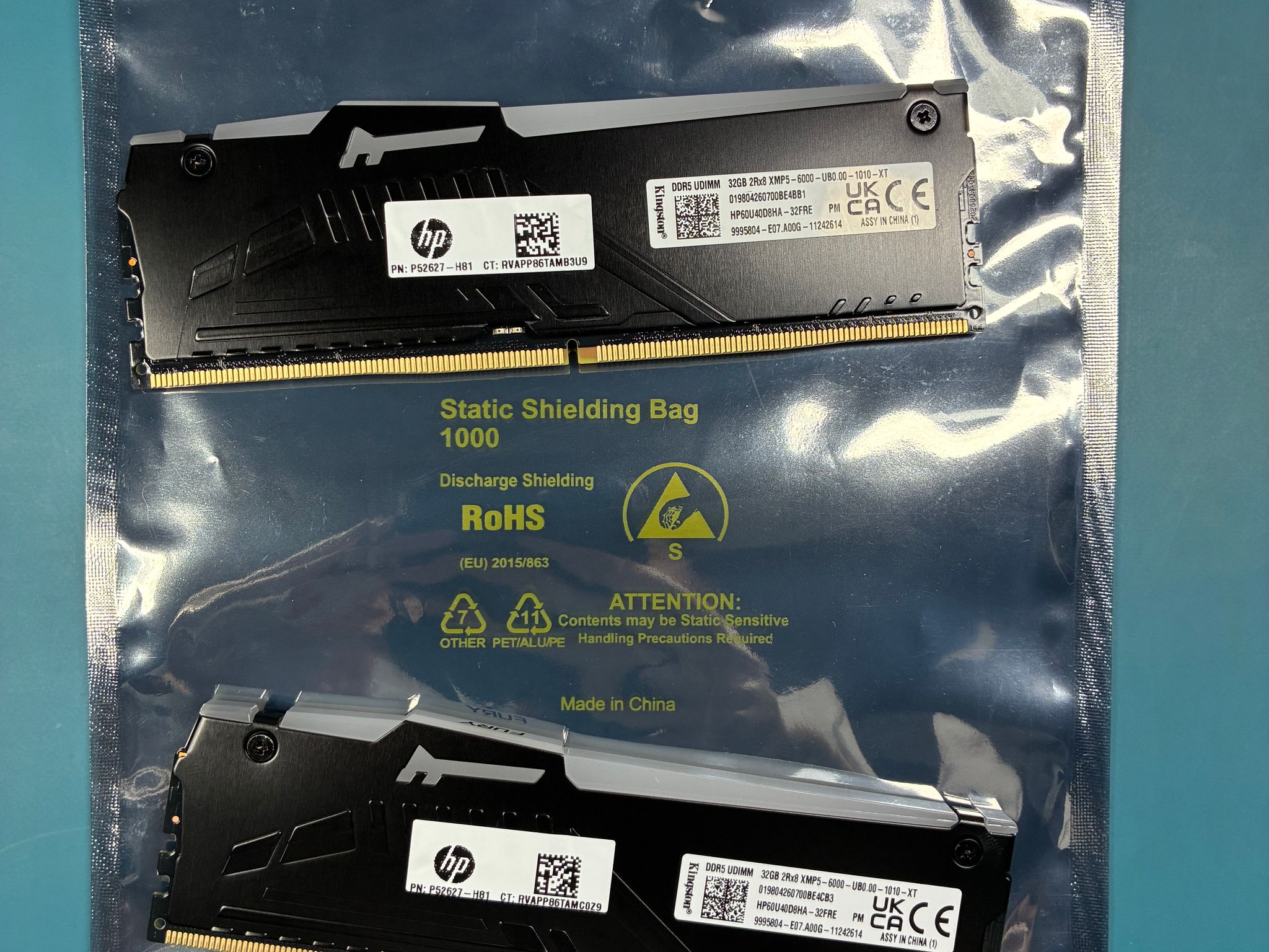 Kingston FURY RGB DDR5 64GB kit (Memory)