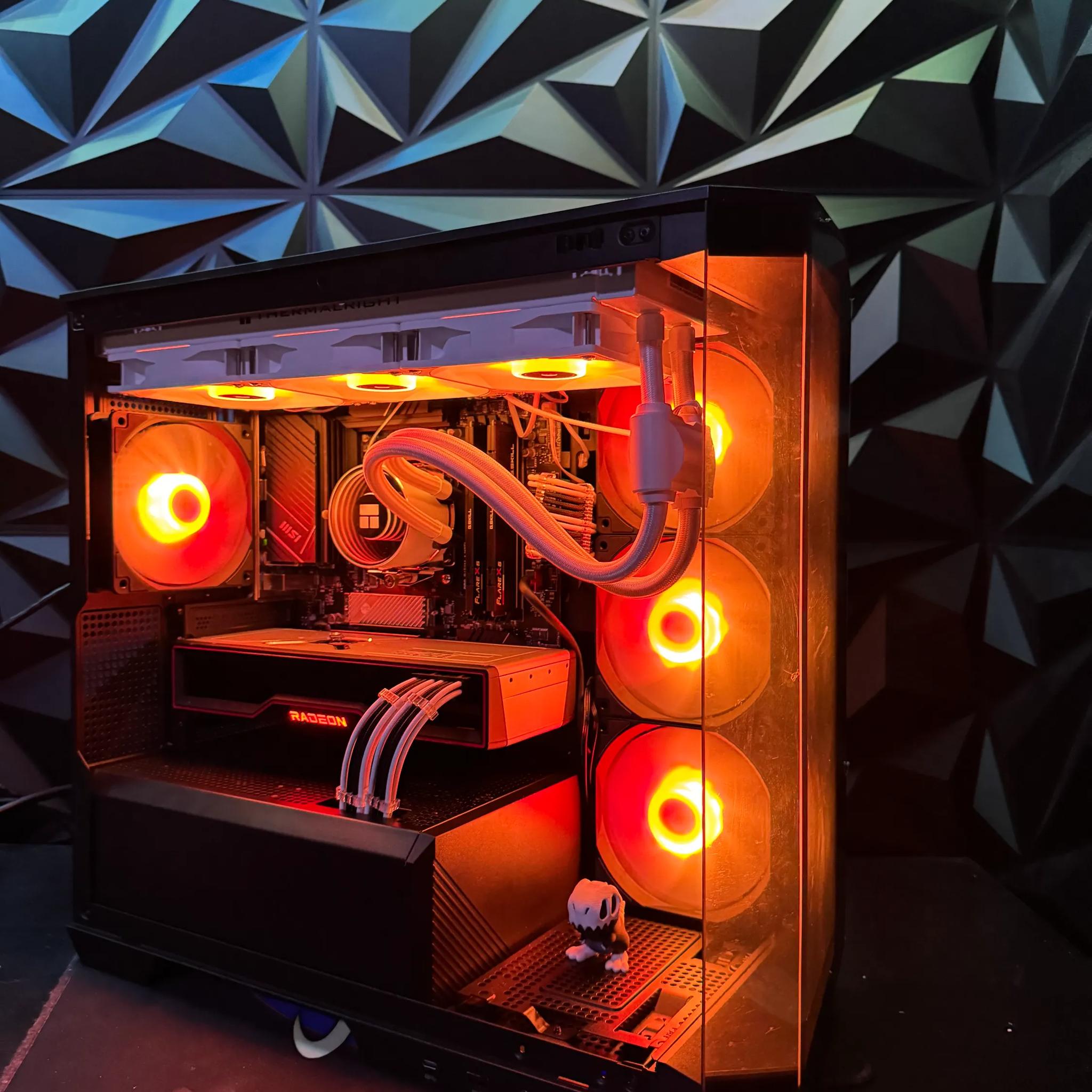 🦖🖤Black Zilla Gaming Beast 🦖🖤 Ryzen 9 7900X| RX 6900XT| 48 GB DDR5| 2 TB NVMe|