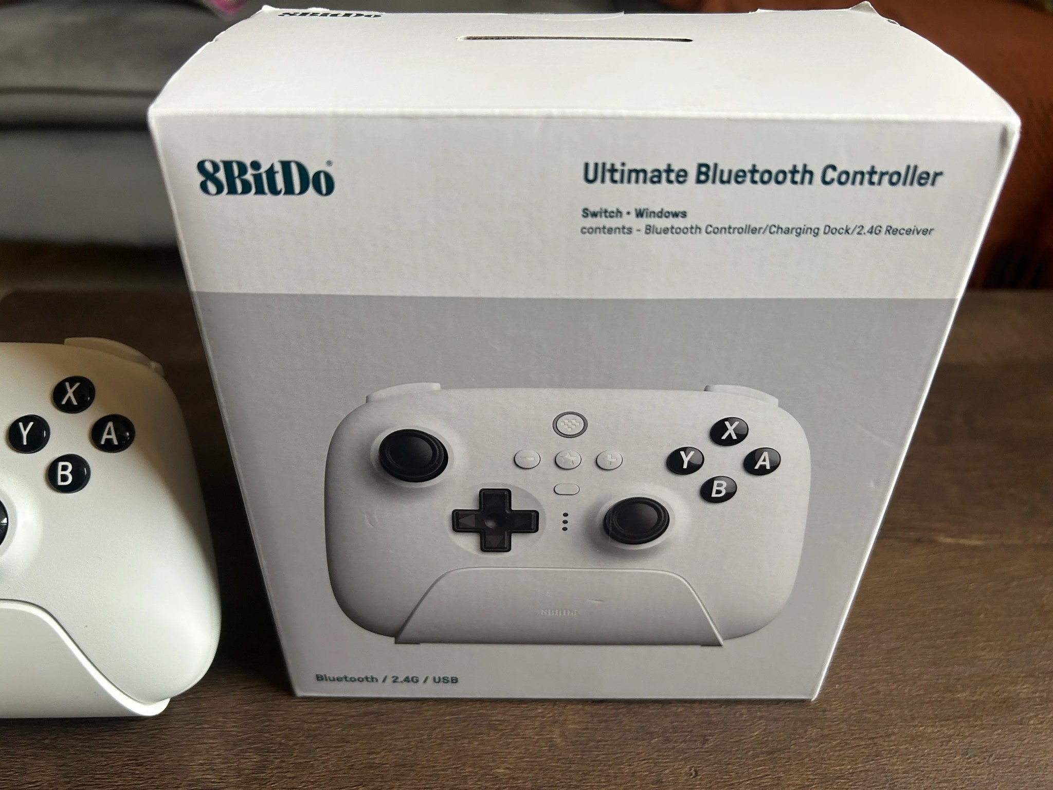 8BitDo Ultimate Bluetooth Controller,  Charging Dock, Wireless, Hall Sensor Joystick, Switch
