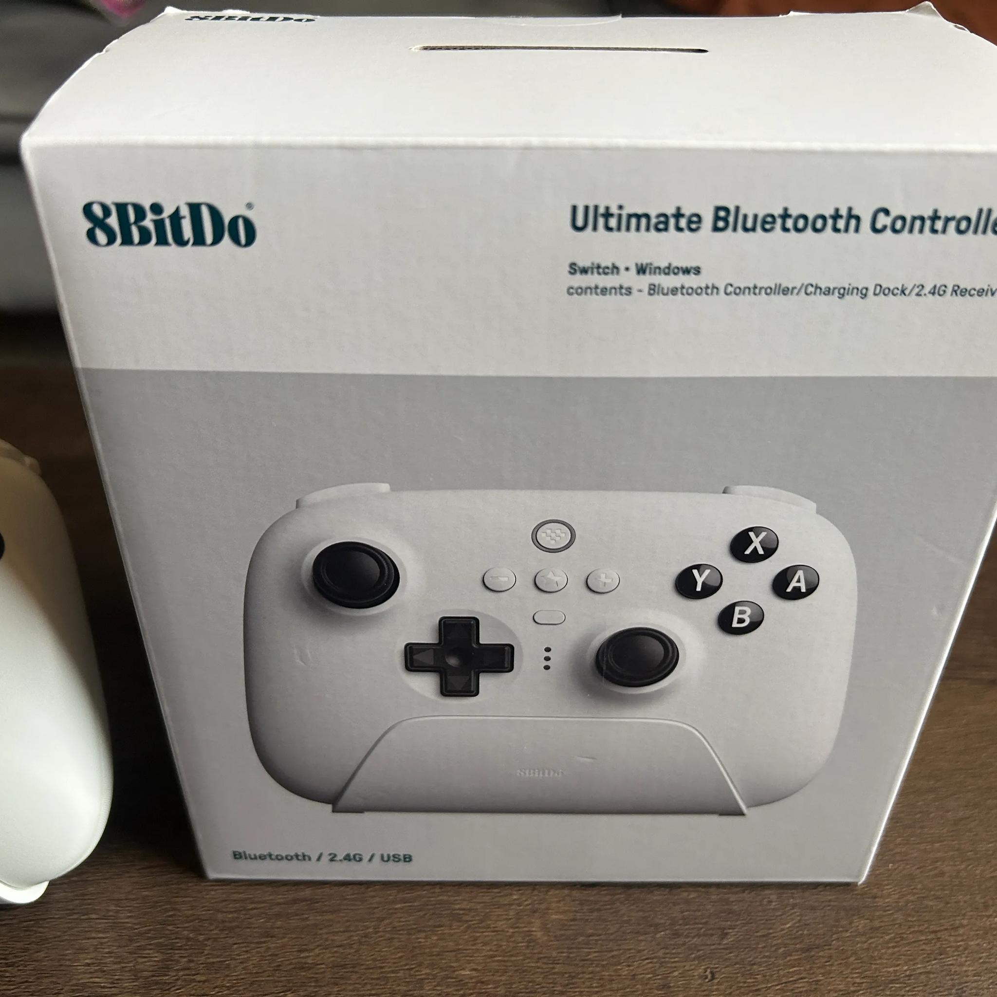 8BitDo Ultimate Bluetooth Controller,  Charging Dock, Wireless, Hall Sensor Joystick, Switch