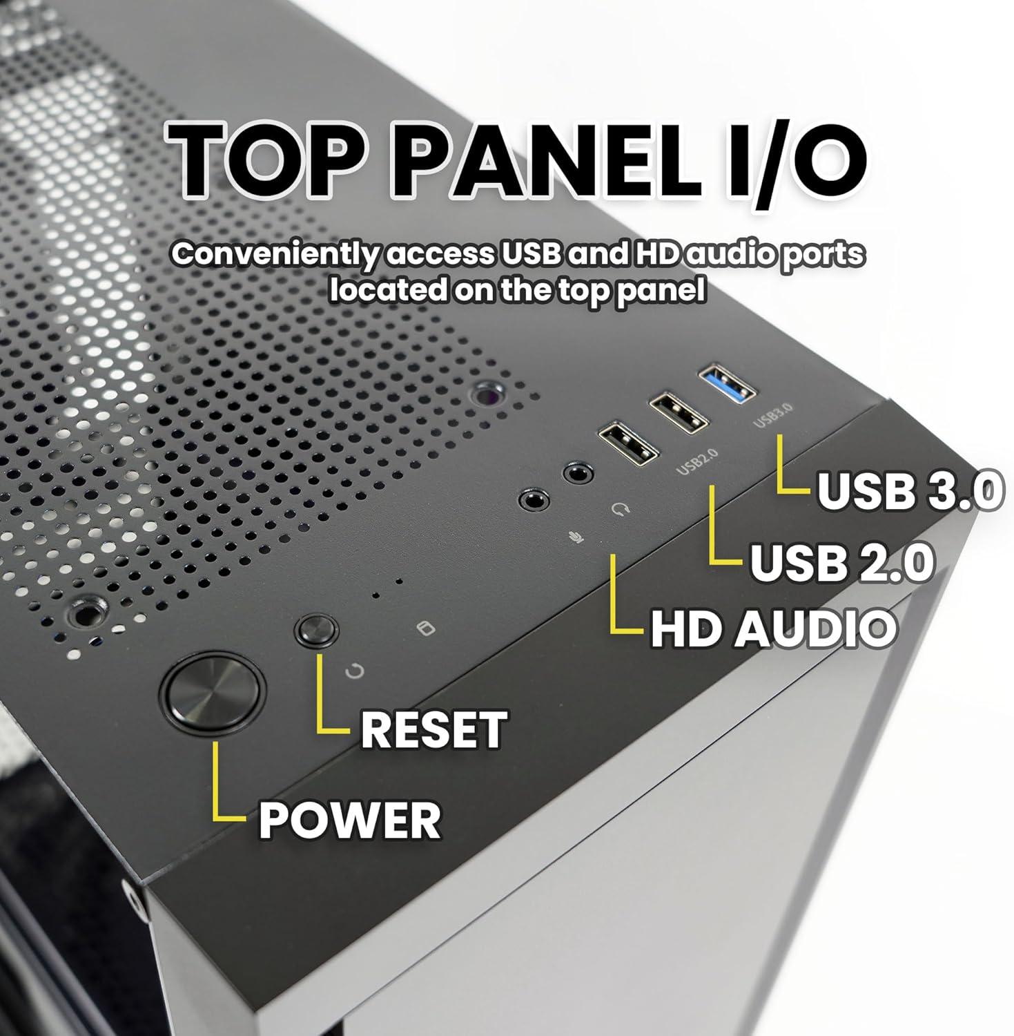💰 Budget Gaming PC | GEFORCE GTX 970, INTEL 8-CORE CPU, 16GB RAM, 128GB SSD + 320GB HDD, WIFI & BT