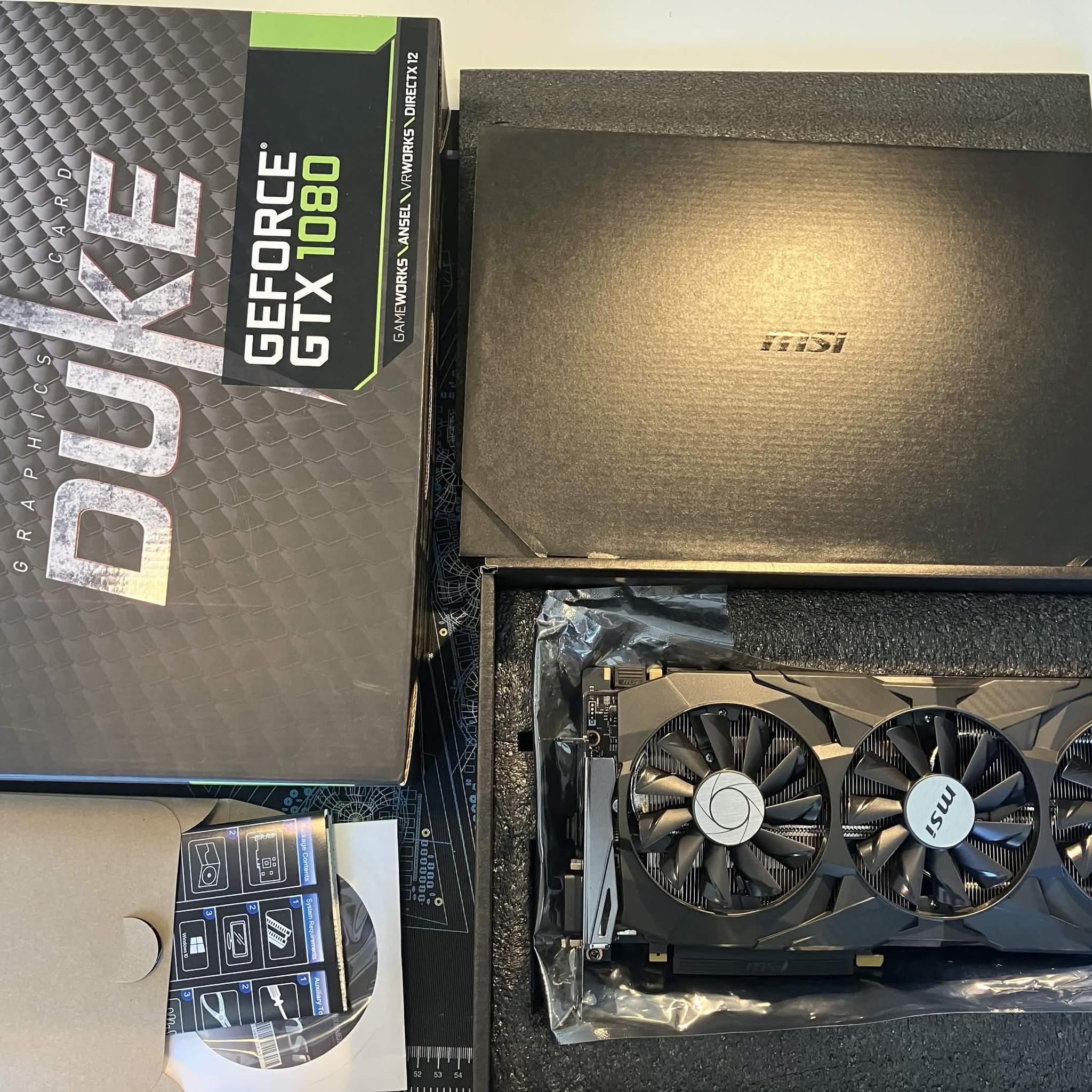 MSI DUKE OC GeForce GTX 1080