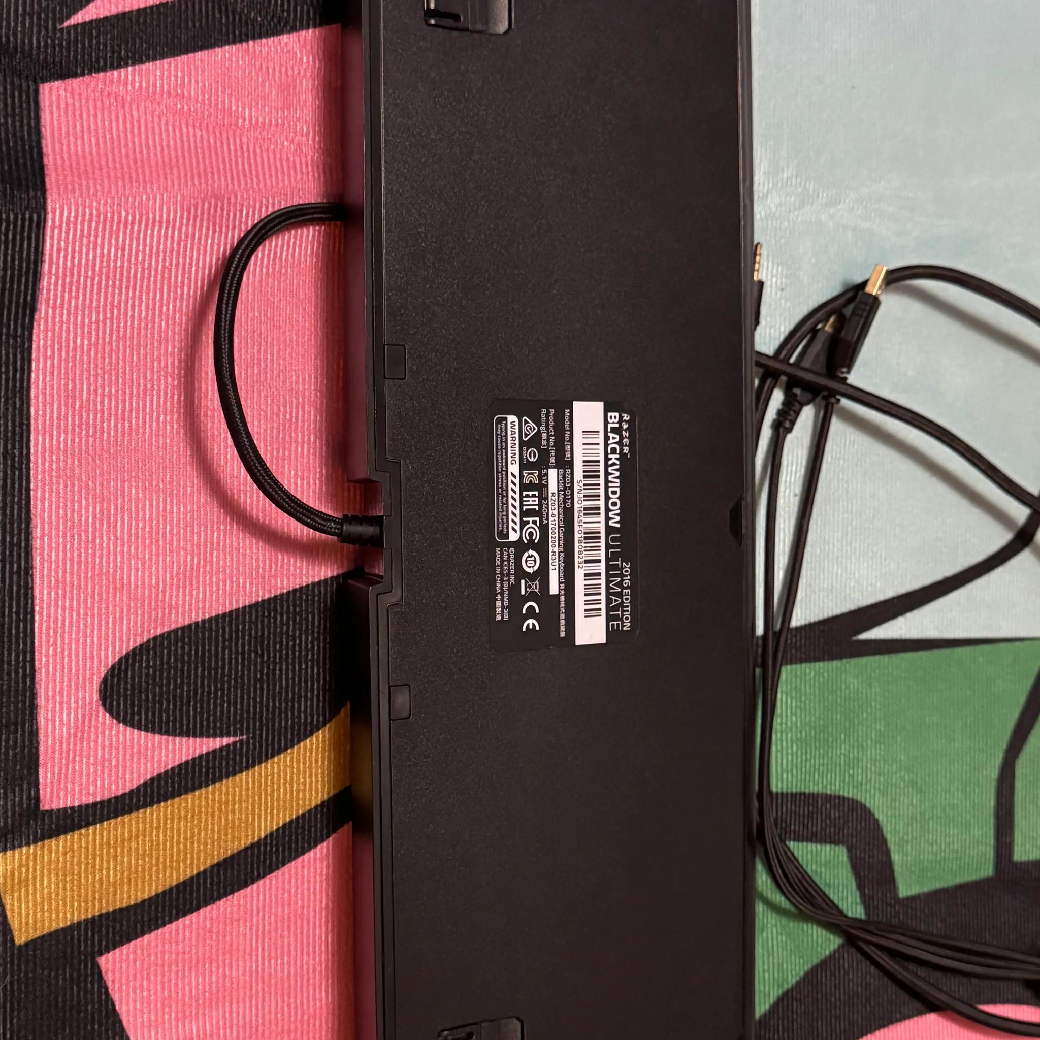 2016 Razer Blackwidow Ultimate - Backlit Mechanical Gaming Keyboard
