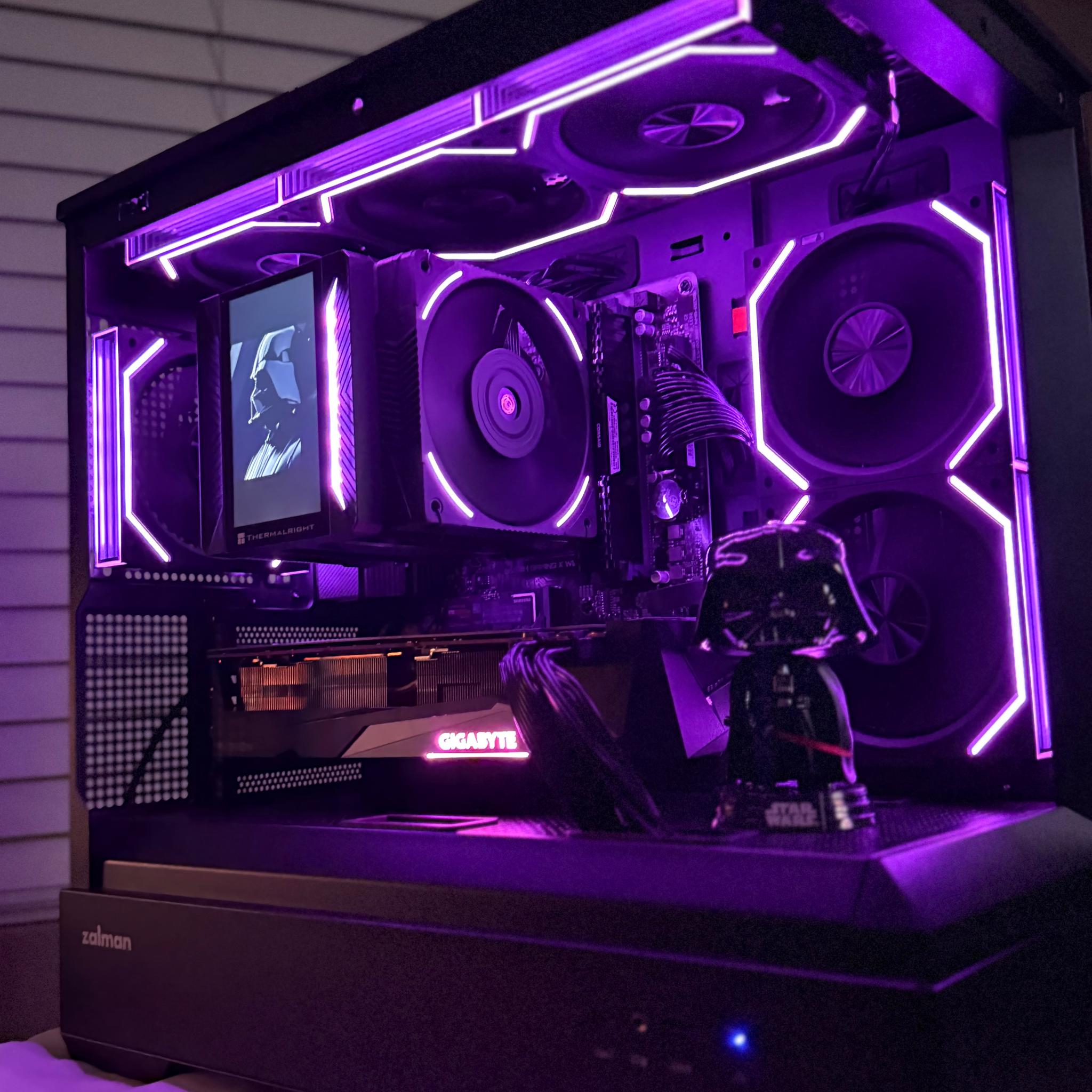 🔥 Darth Vader Themed Gaming PC – RX 6800 XT | 1440p/4K Beast 🔥