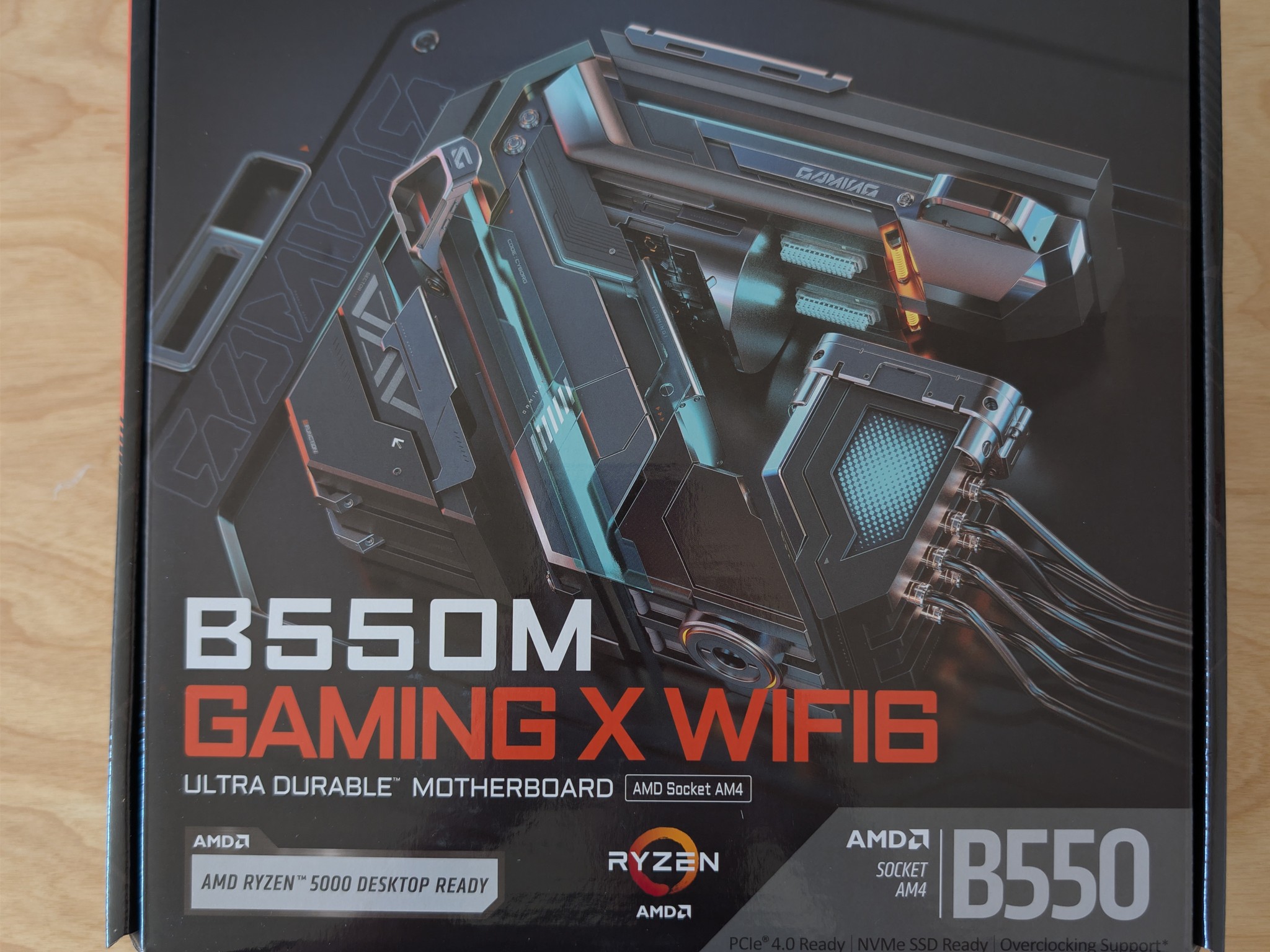 Brand New Gigabyte B550M Gaming X WiFi 6 | AMD B550 AM4 mATX | PCIe 4.0 | Ryzen 5000 Ready