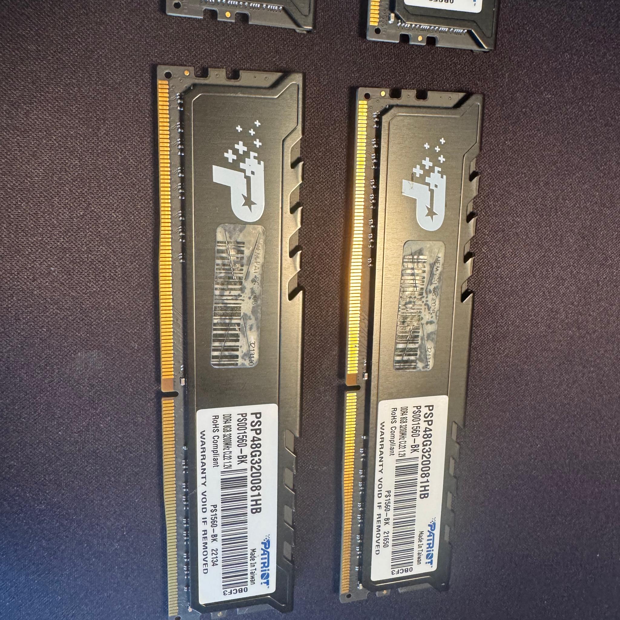 Patriot Signature Premium 32GB DDR4-3200 (4x8GB)