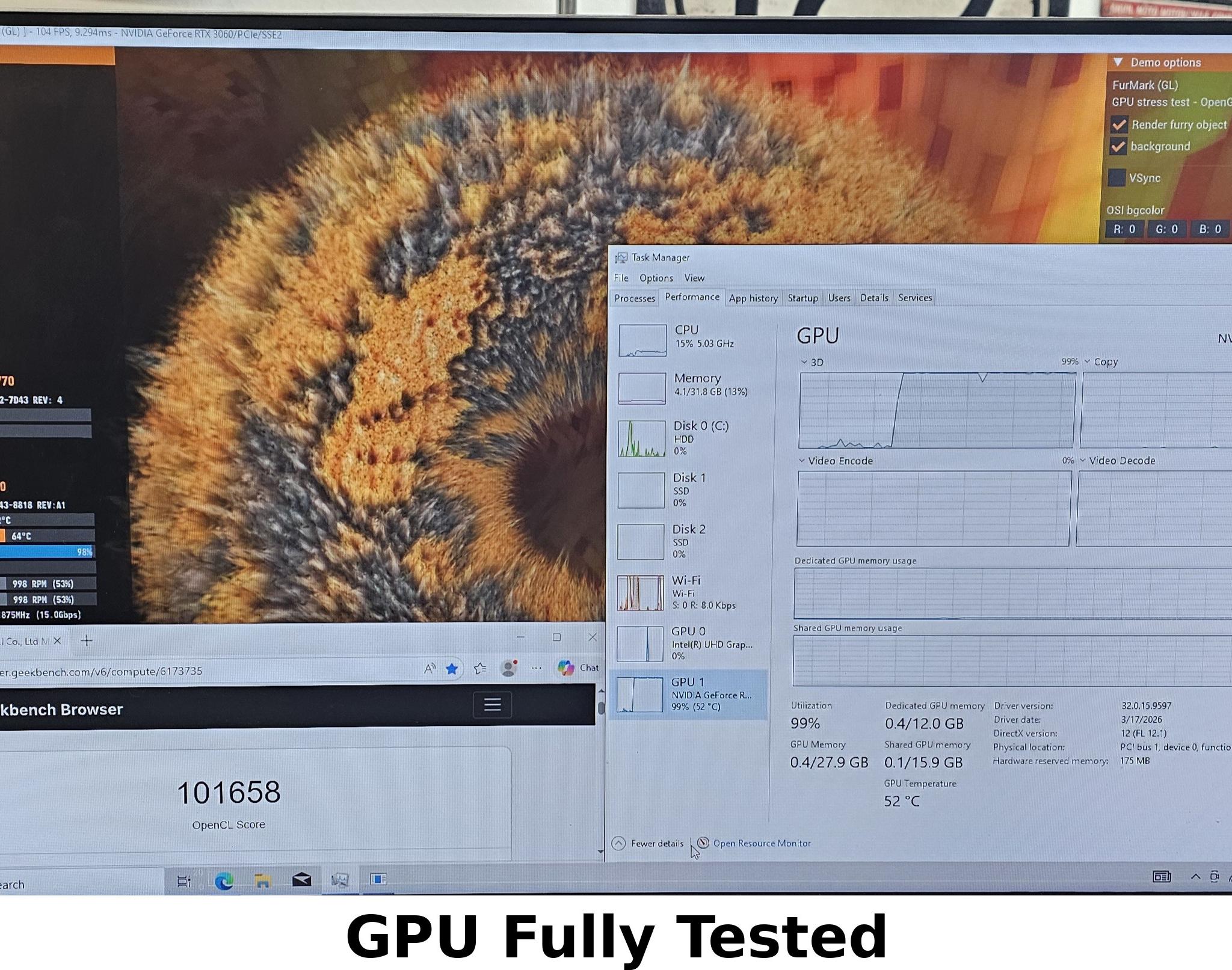 RTX 3060 ASUS ROG STRIX OC 12GB