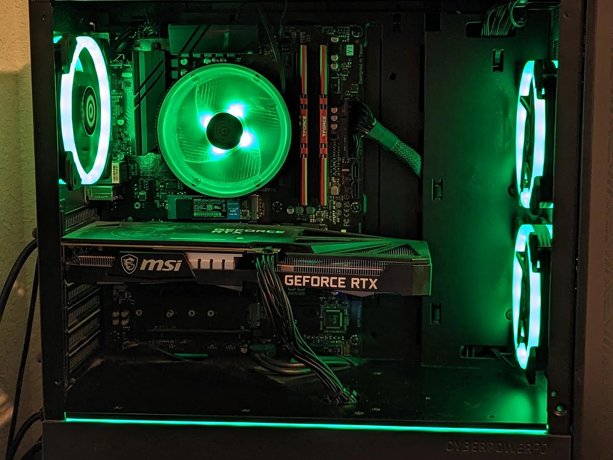 SALE, READY TO SHIP! Cyberpower 5600G and 3060 Gaming PC