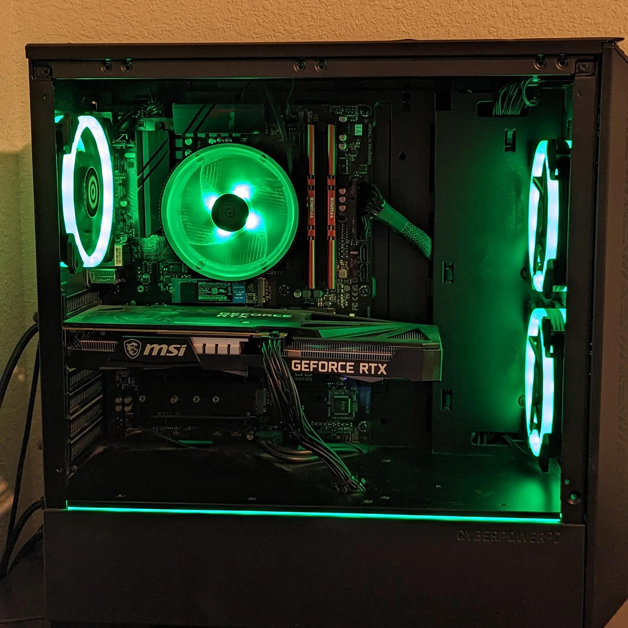 SALE, READY TO SHIP! Cyberpower 5600G and 3060 Gaming PC
