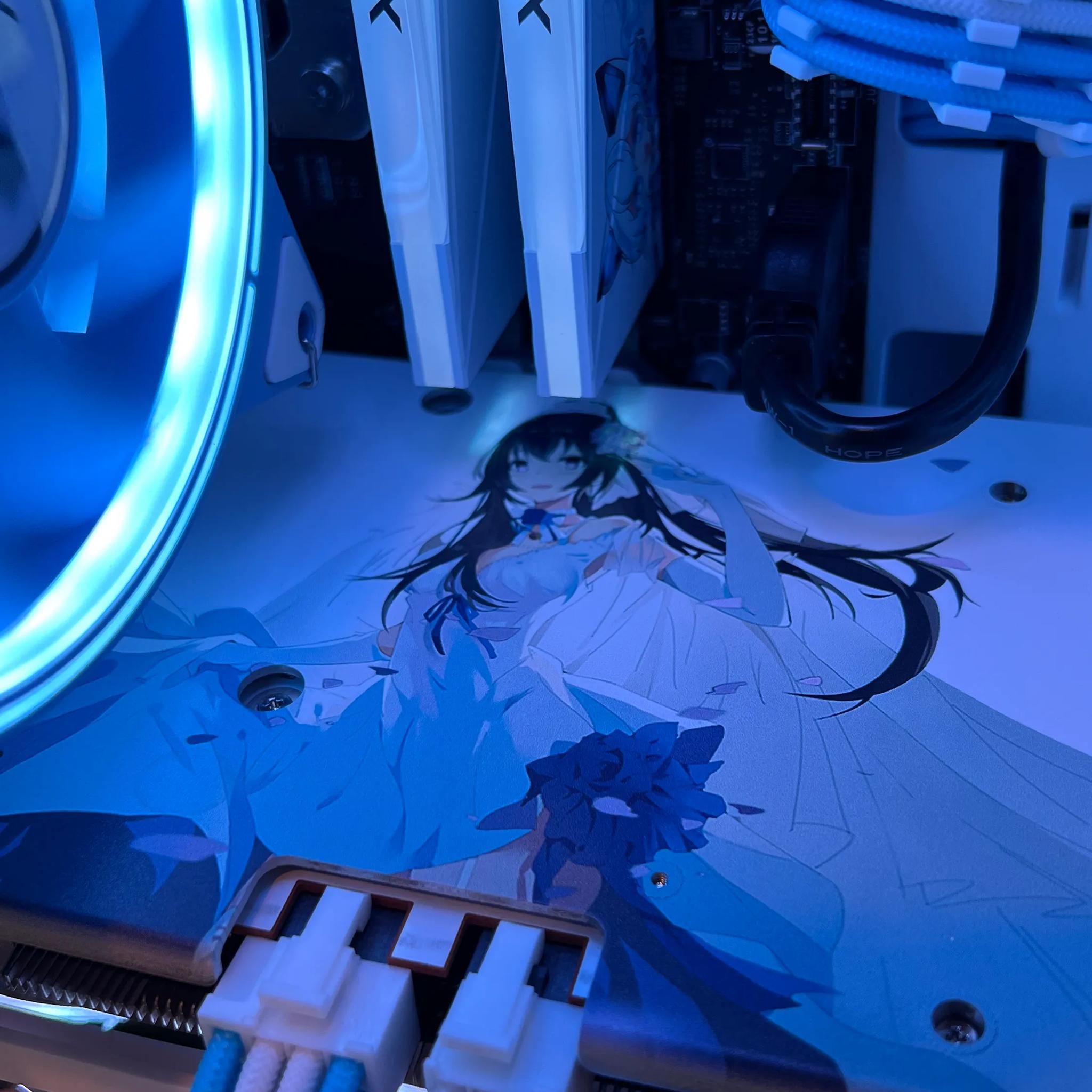 🤍💙 YESTON Sakura Build | i5-12400 | Radeon RX 6700XT 💙🤍
