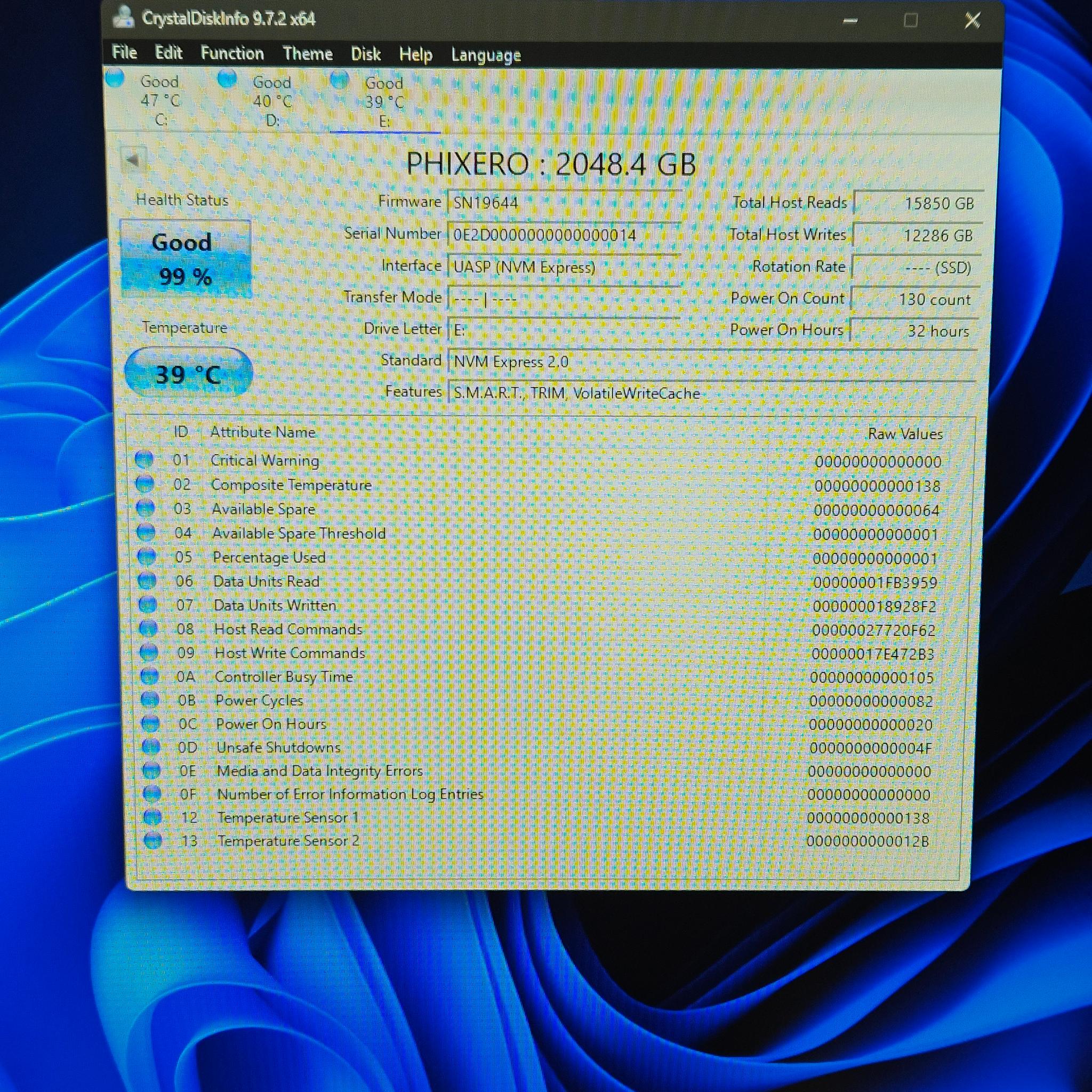2TB Phixero P7000 Pro SSD with Heatsink