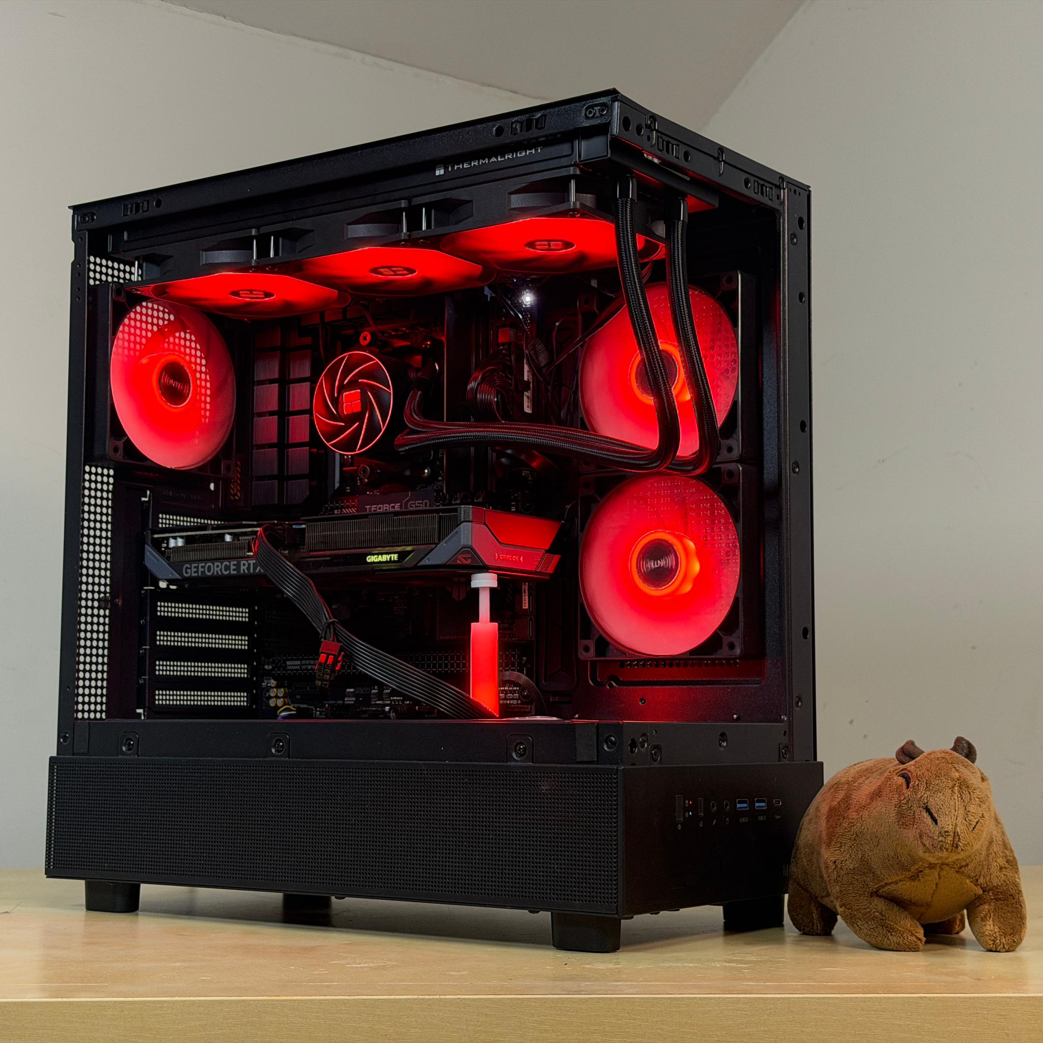 ♠️❤️ Black Gaming PC ❤️♠️ | Ryzen 5 7600X | RTX 5060 | 16GB DDR5 | 1TB NVME | WiFi + Bluetooth