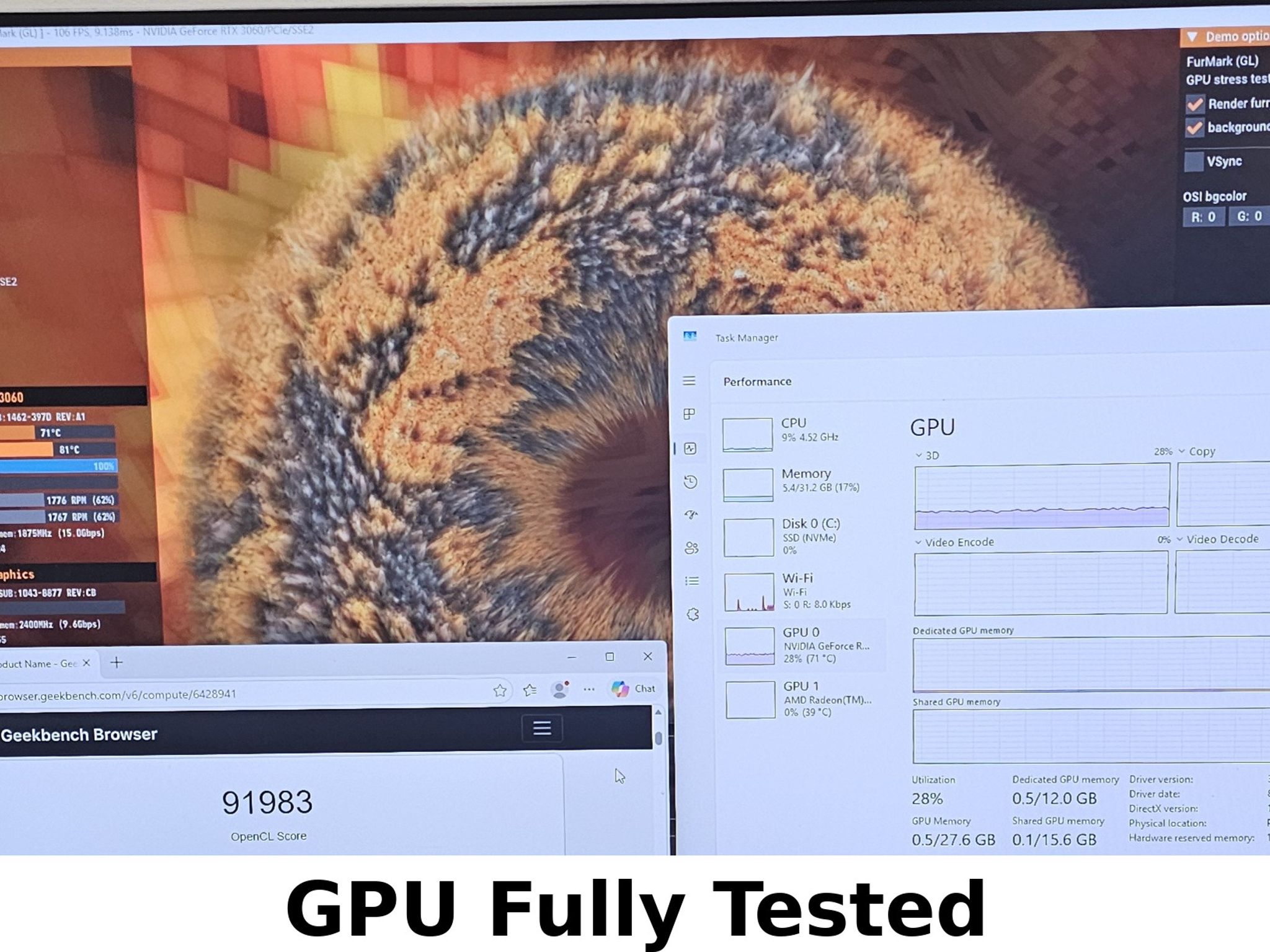 RTX 3060 MSI 12GB