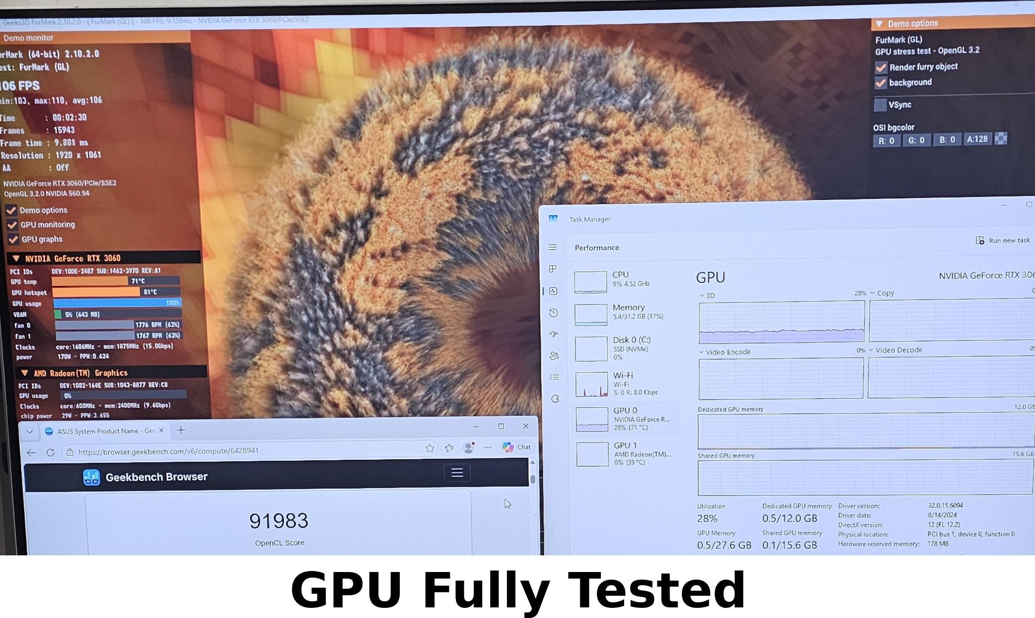 RTX 3060 MSI 12GB