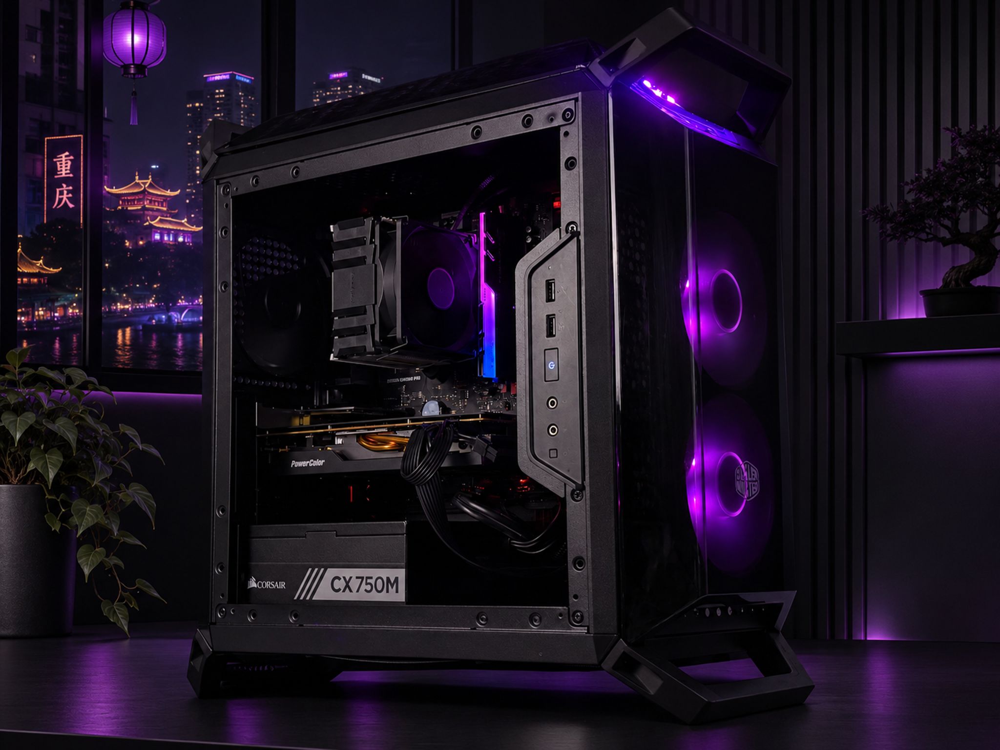 🉐KURONAMI Gaming PC | RX 6700XT | Ryzen 7 5800X3D | 16GB RAM | 1TB NVME | WiFi + BT | FREE SHIPPING