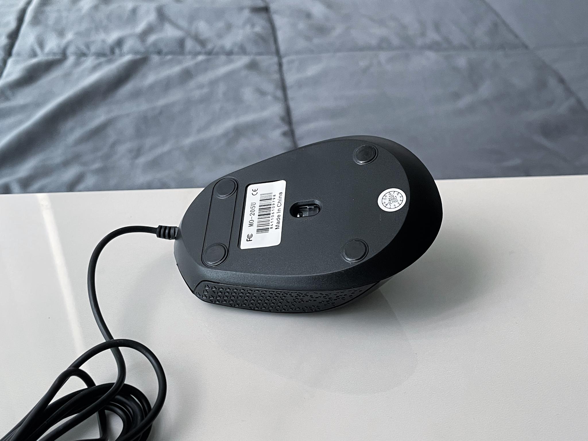 iMicro Wired USB Optimical Mouse - Black