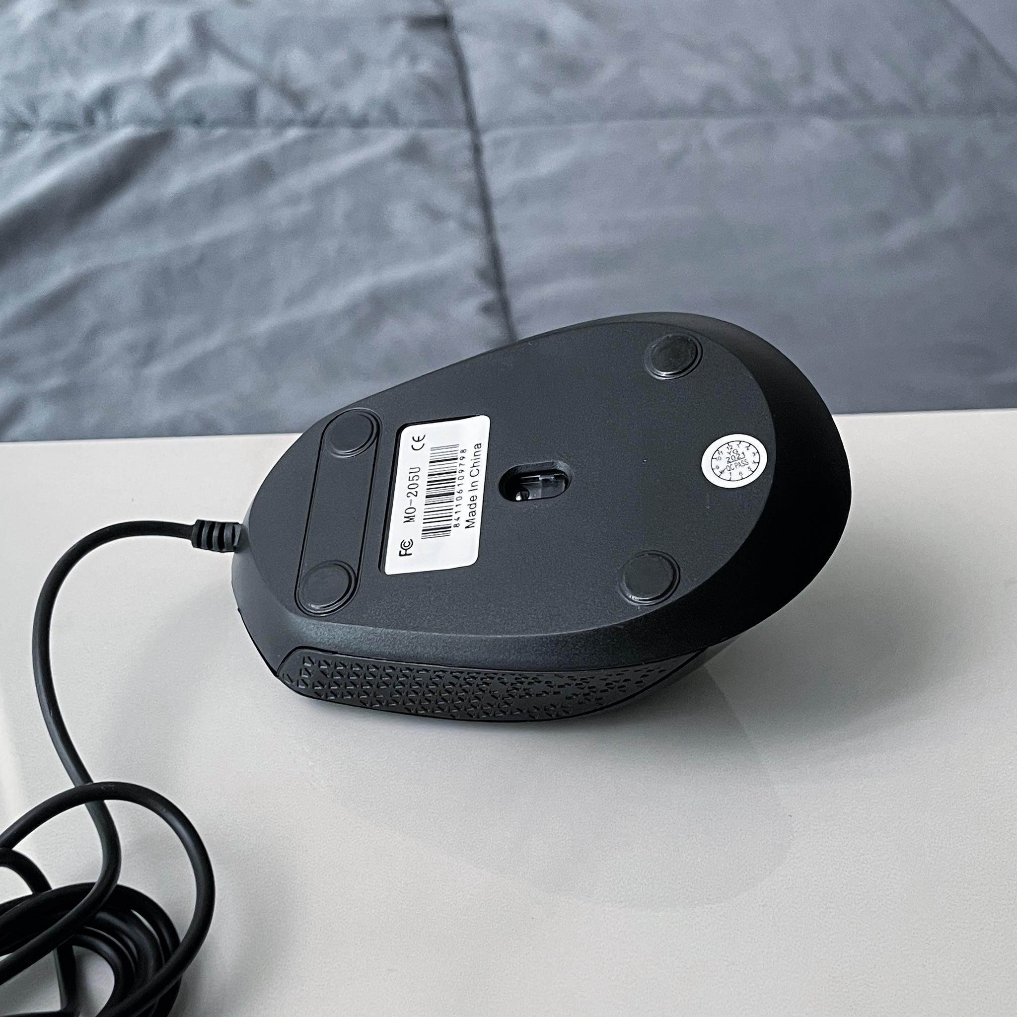 iMicro Wired USB Optimical Mouse - Black
