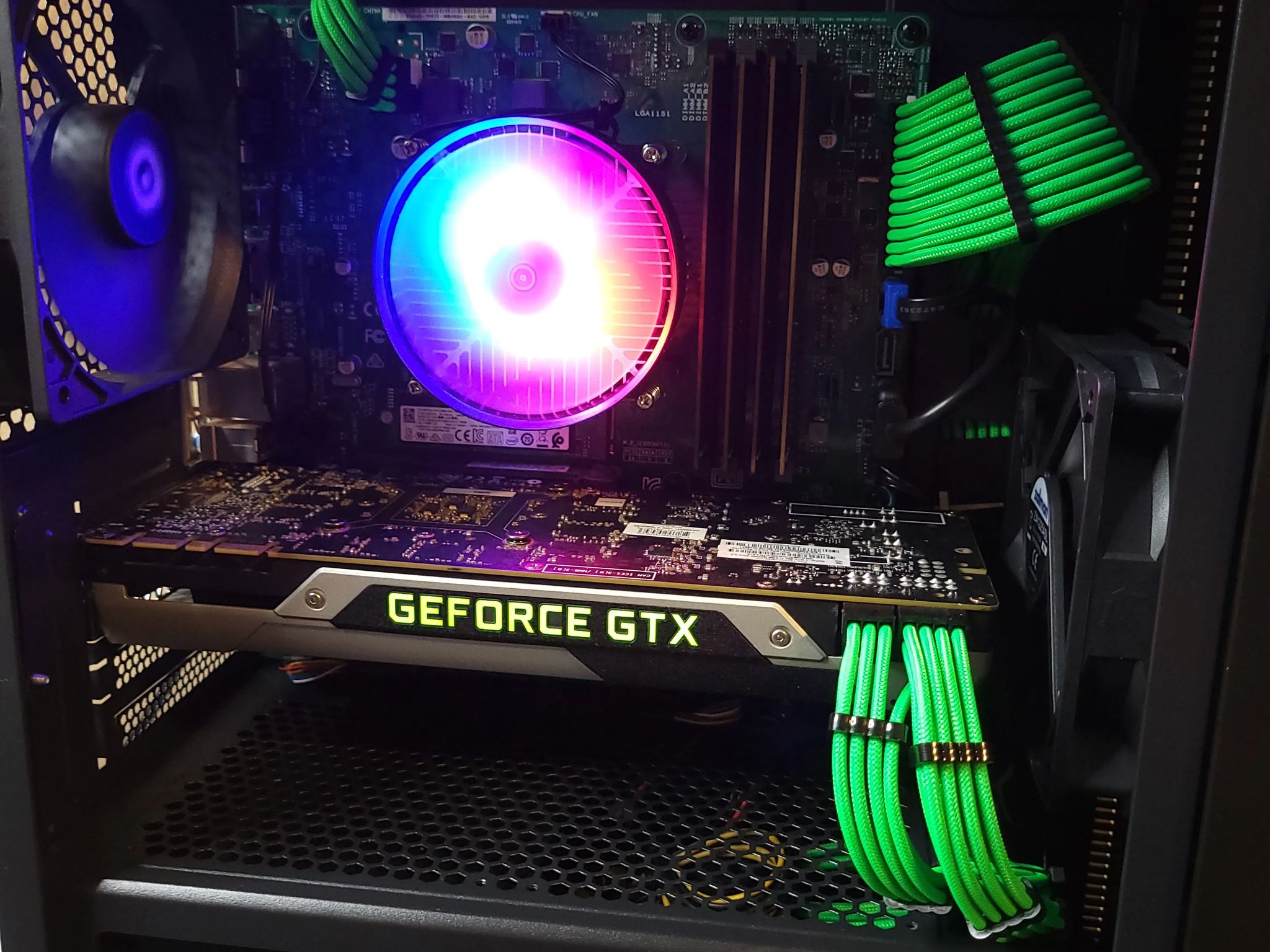 Black & Green Budget Build