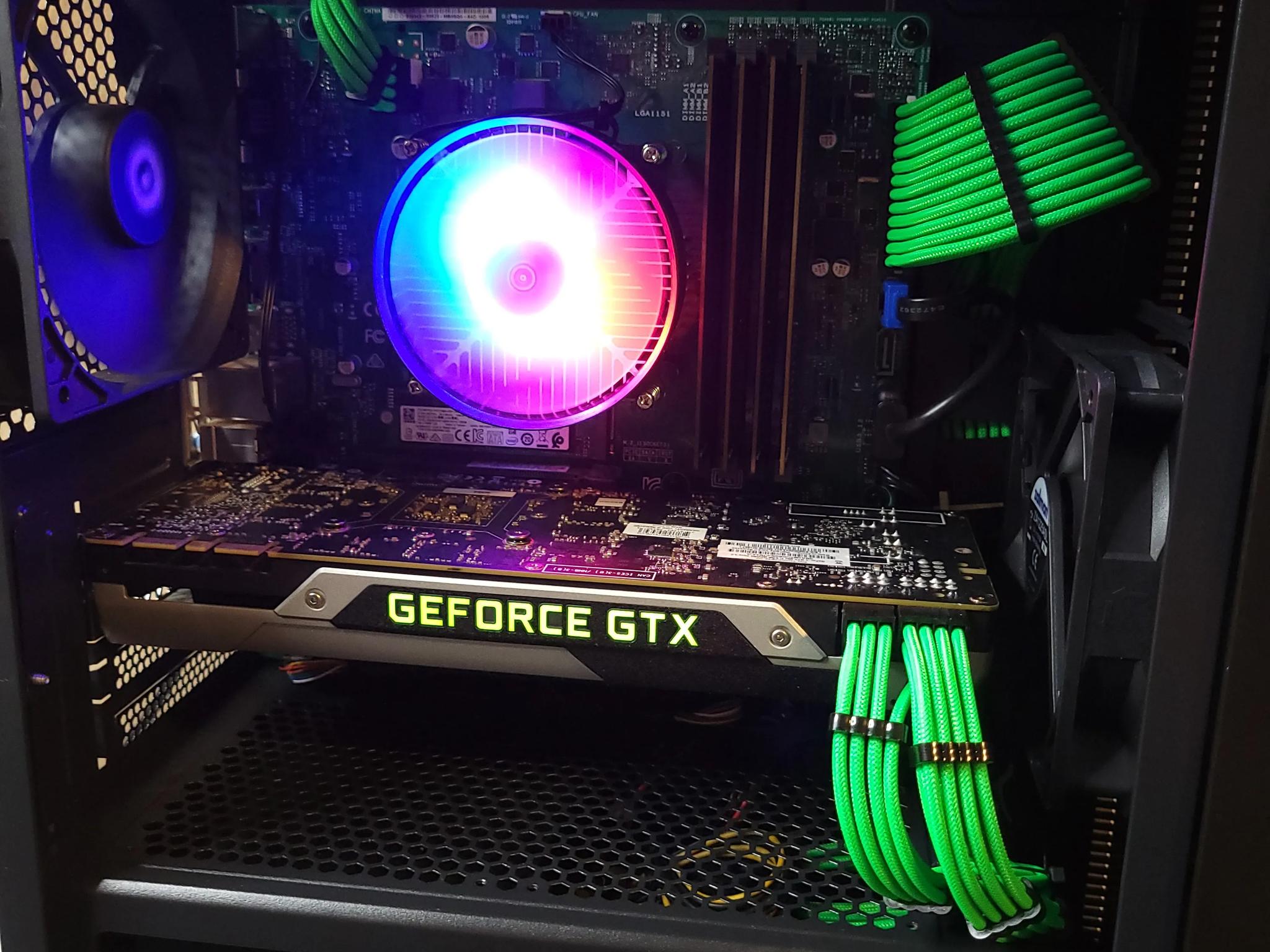 Black & Green Budget Build