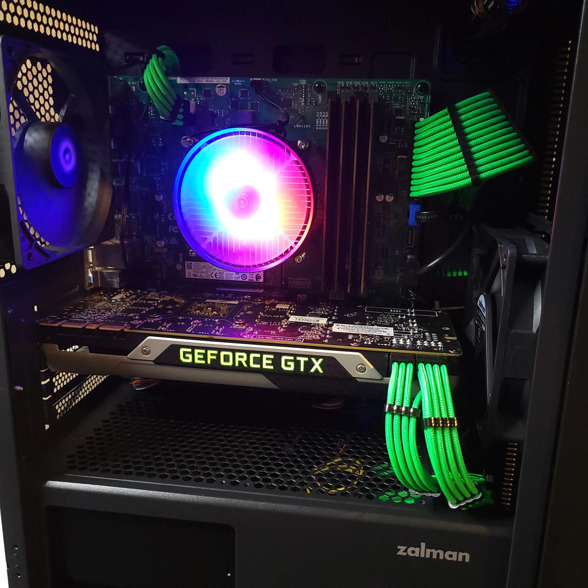 Black & Green Budget Build