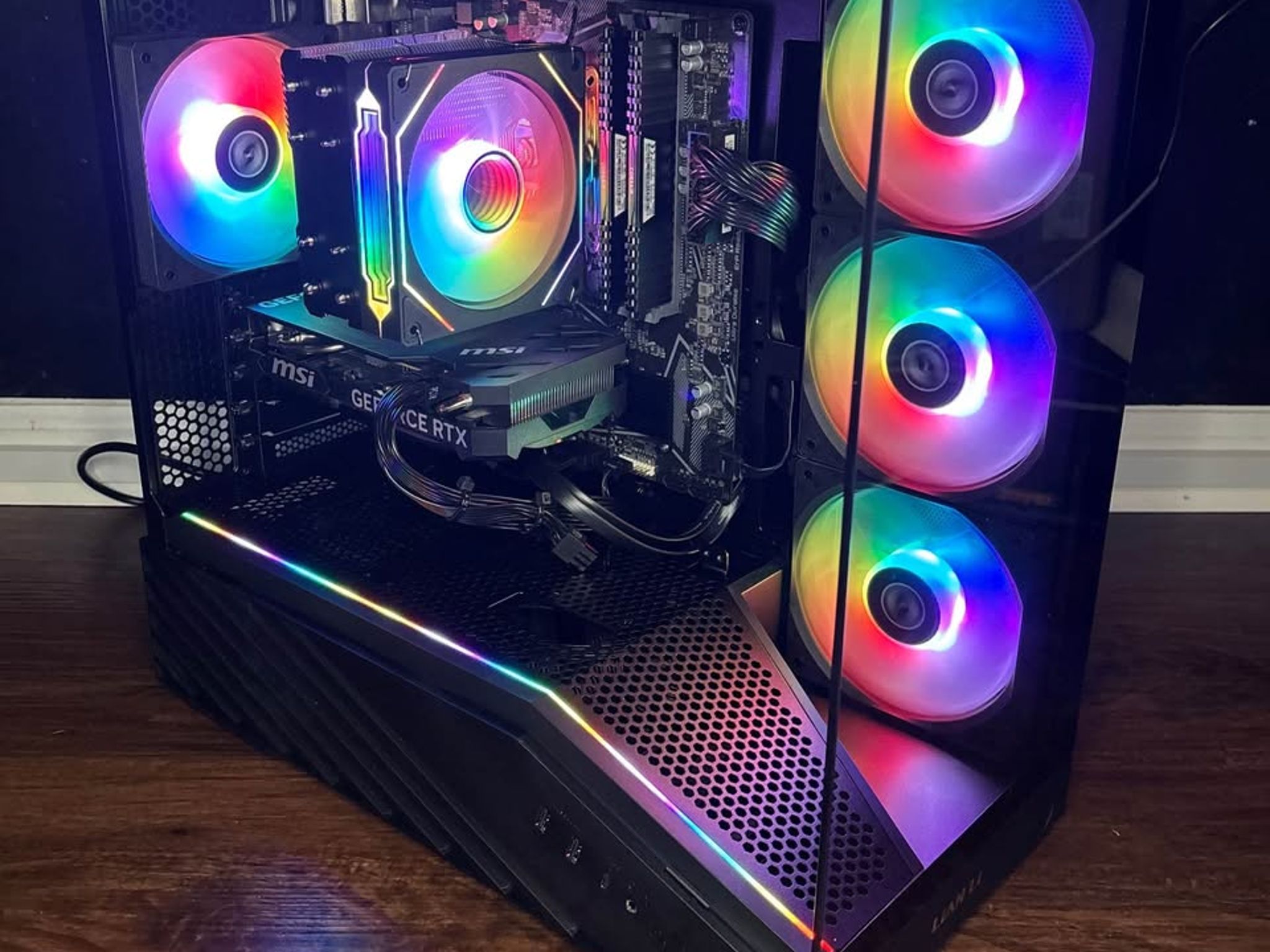 Black Gaming PC (RTX 4060 8GB + AMD Ryzen 5 5600G)